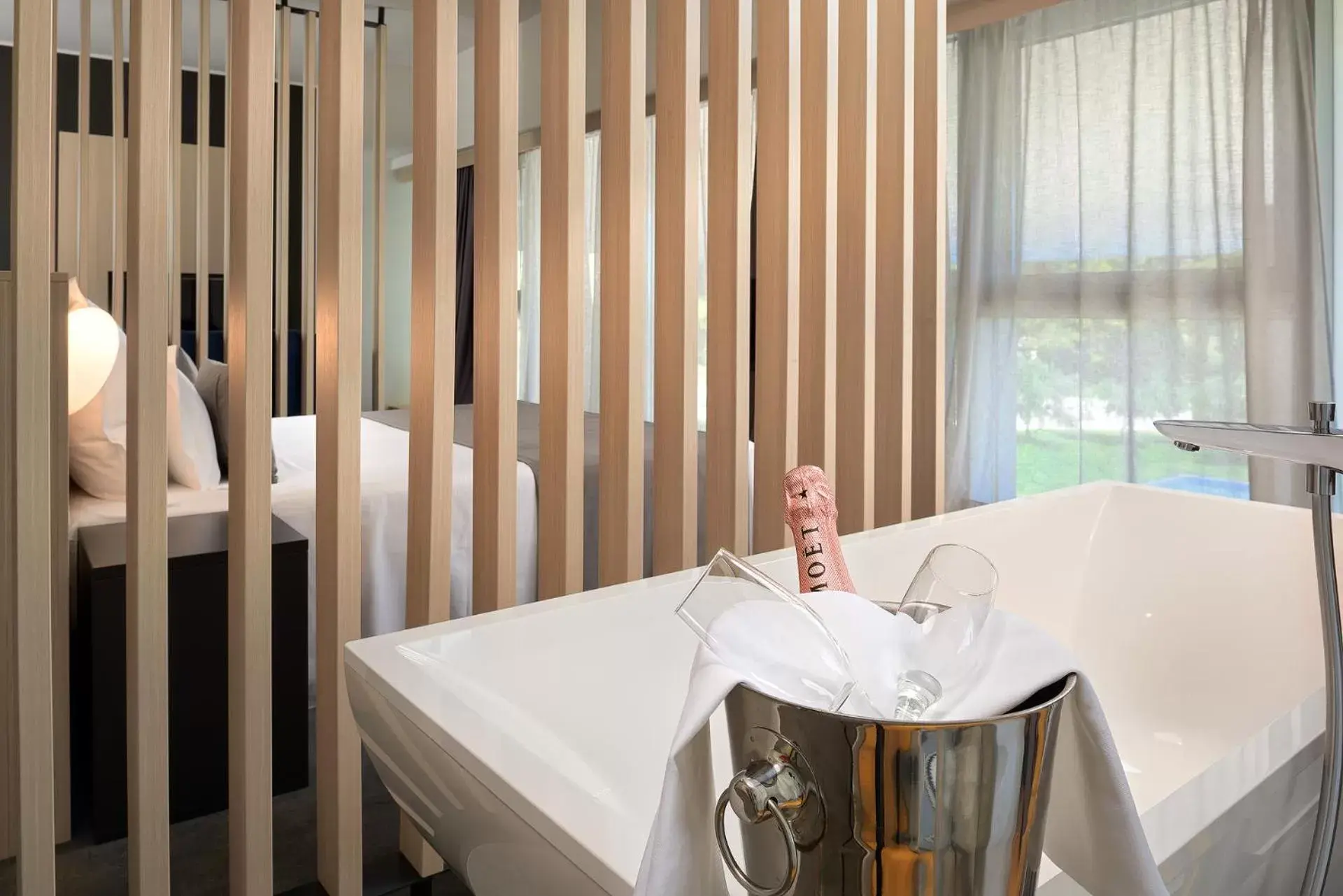 Decorative detail, Bathroom in Hotel Salona Palace