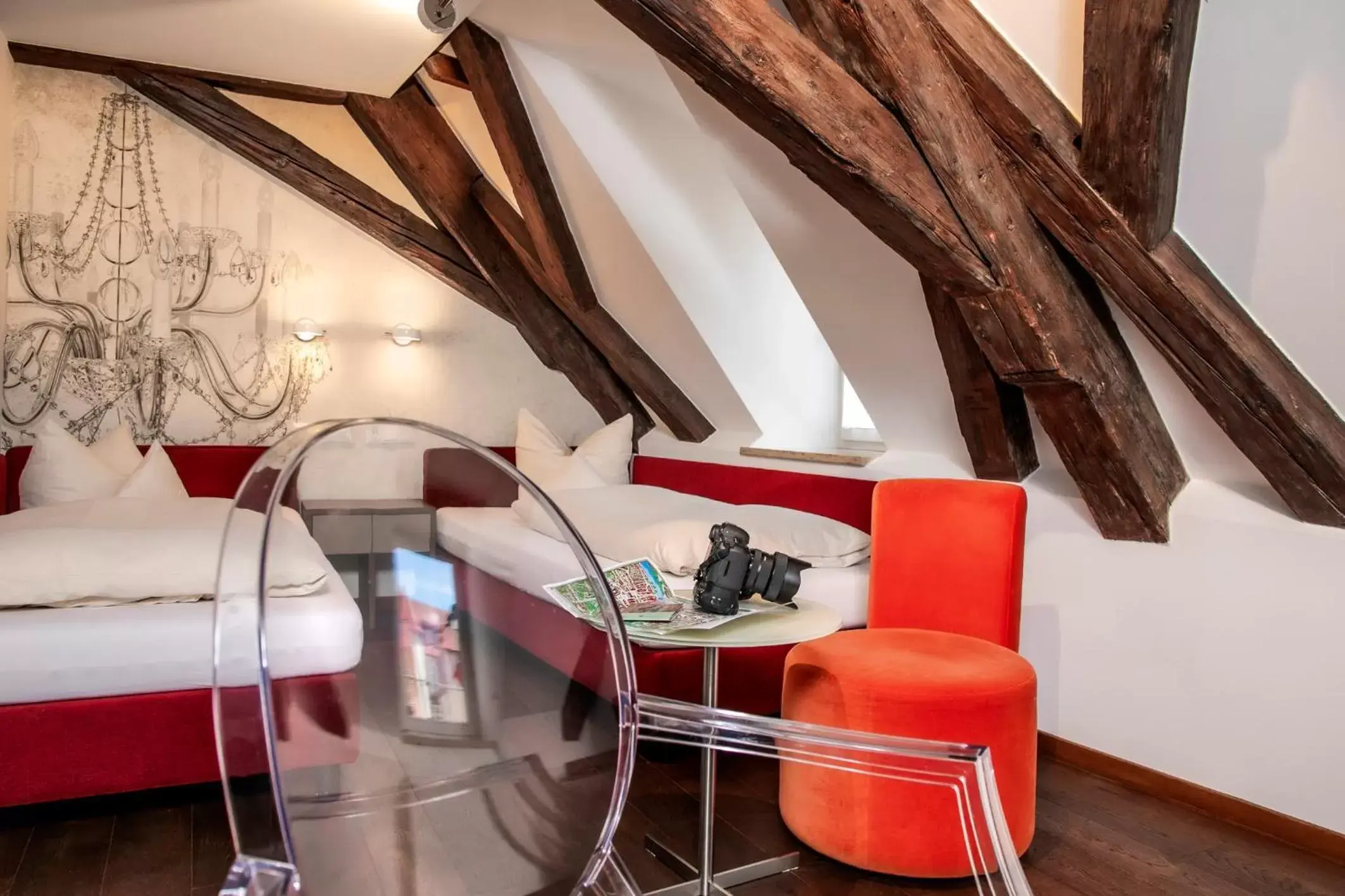 Seating area in Hotel Münchner Hof und Blauer Turm