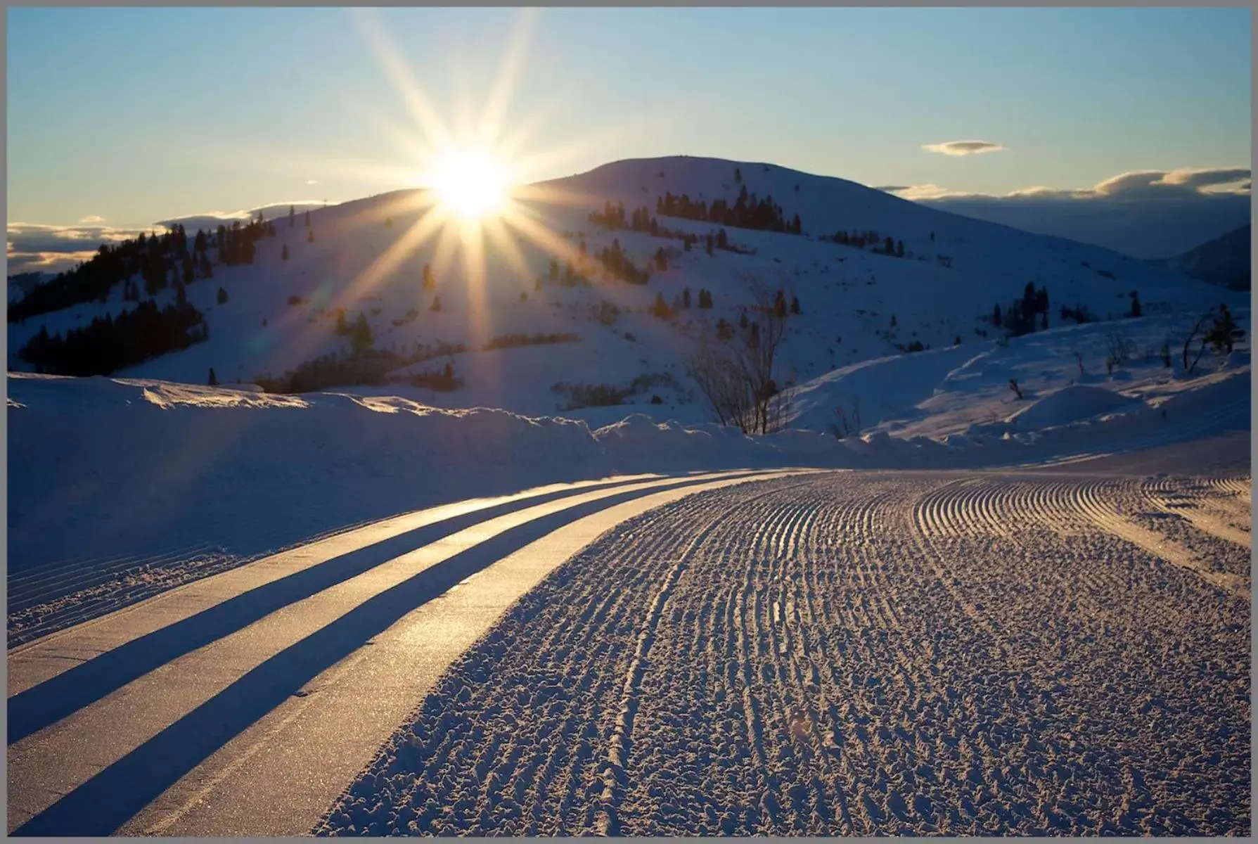 Winter, Natural Landscape in Sun Mountain Lodge