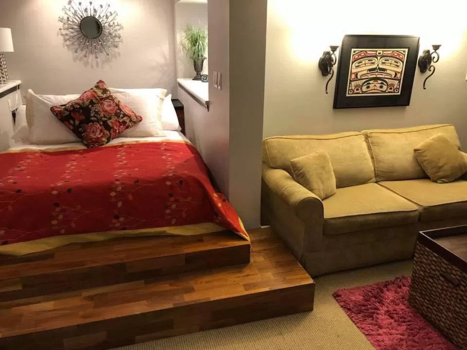 Bed in Barclay House Bed and Breakfast