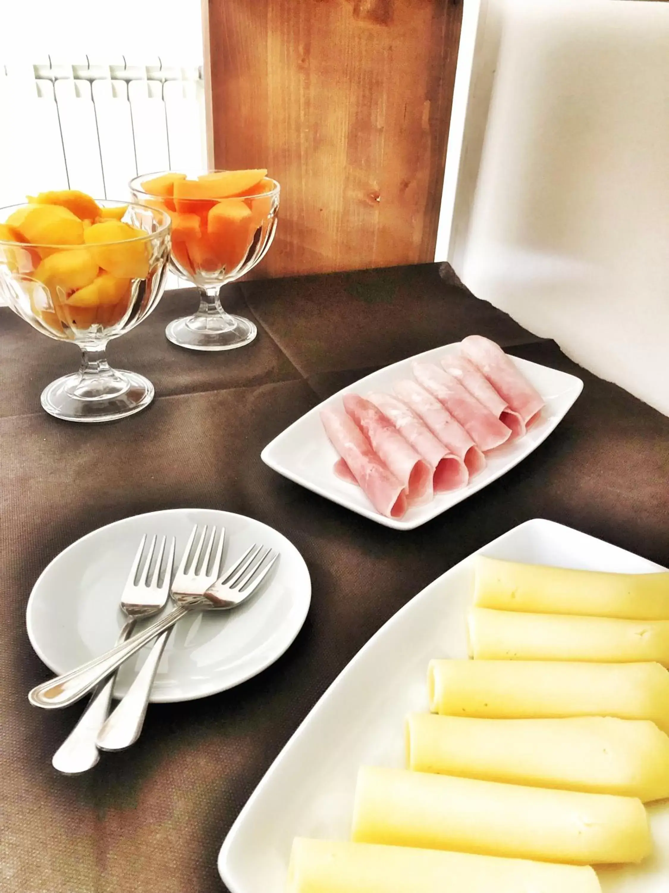 Continental breakfast in Palazzo Salìa