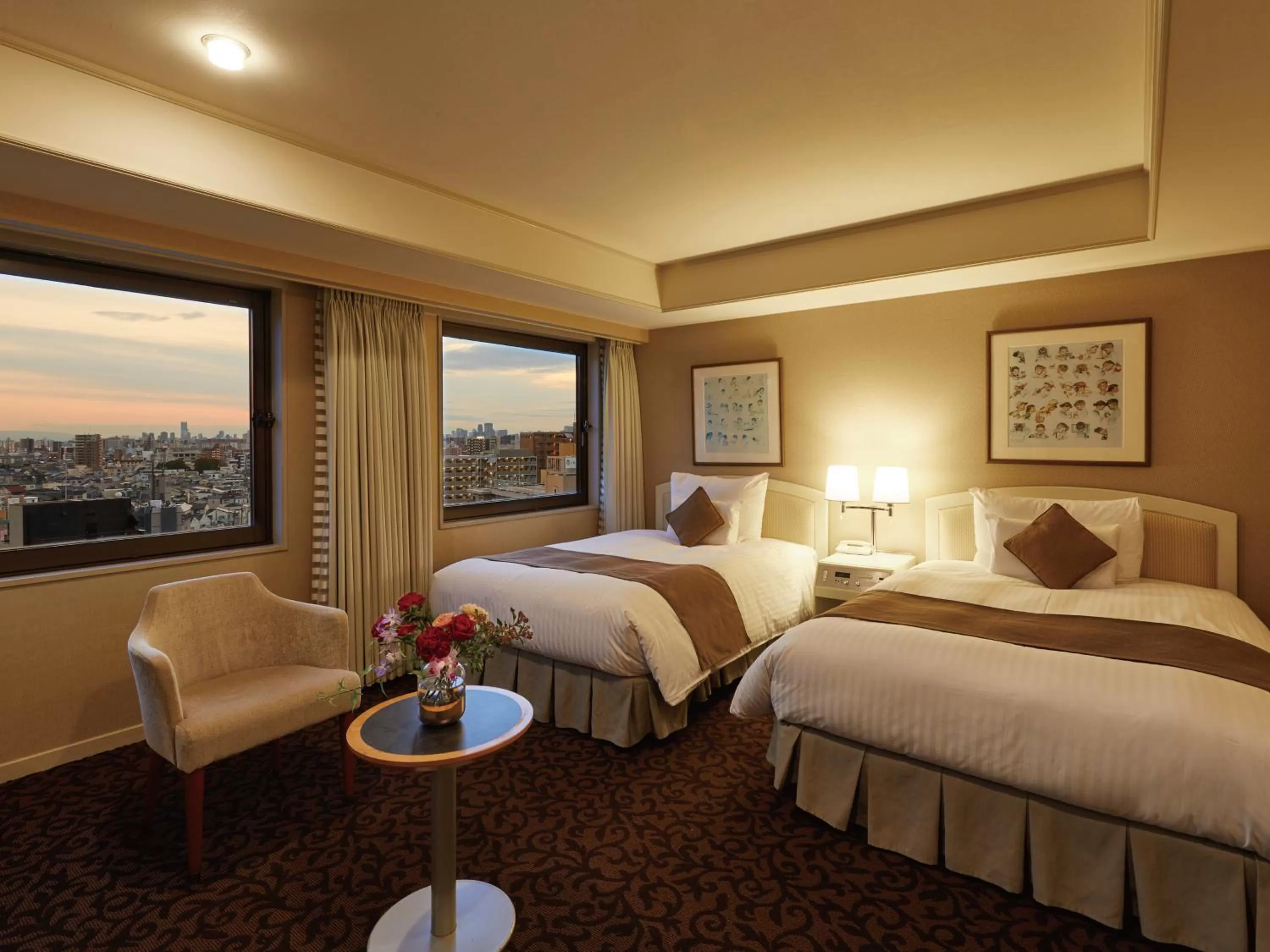 Bedroom, Bed in Hotel Agora Osaka Moriguchi