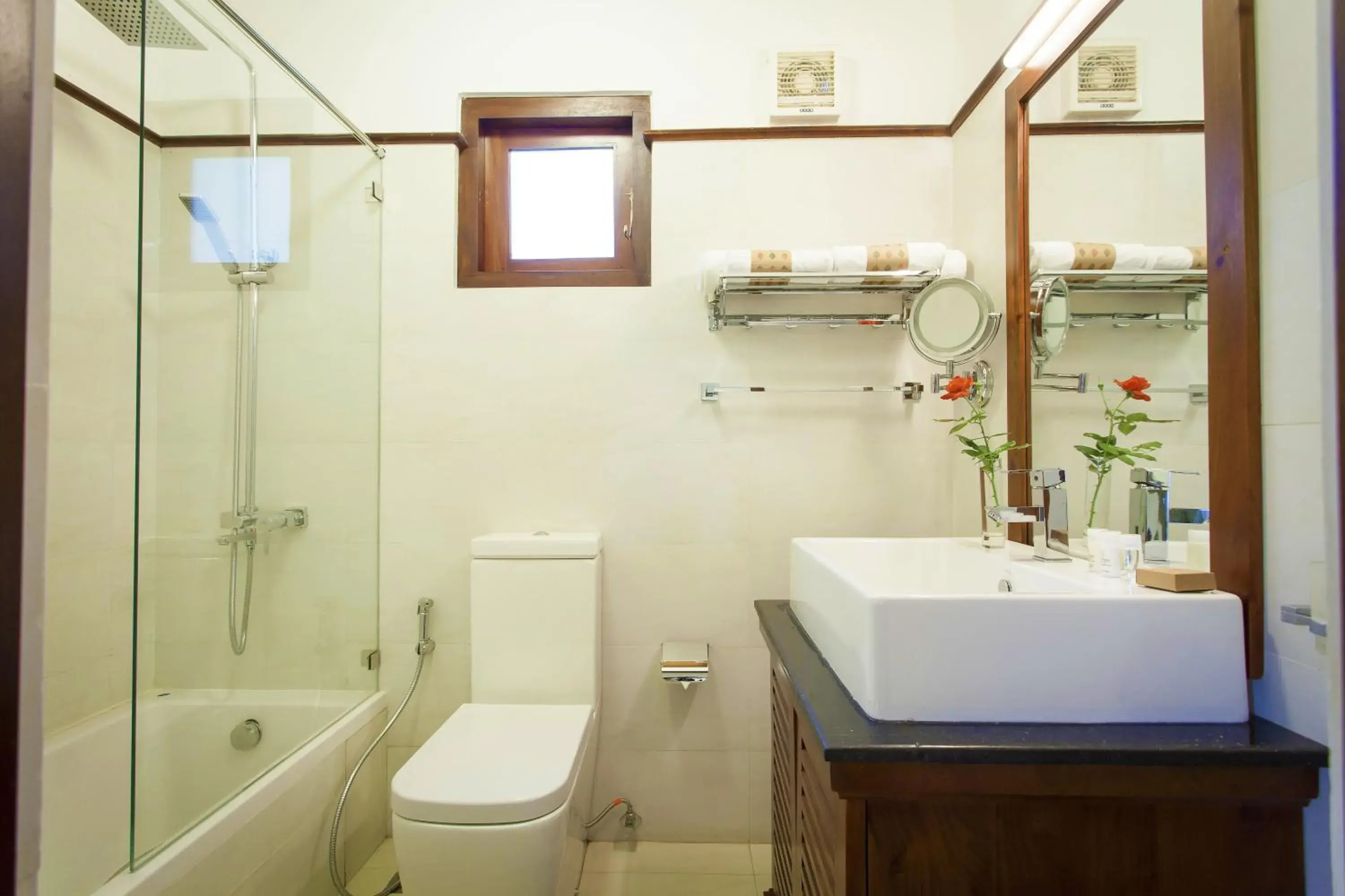 Shower, Bathroom in Hanthana Boutique Villa by Amaya