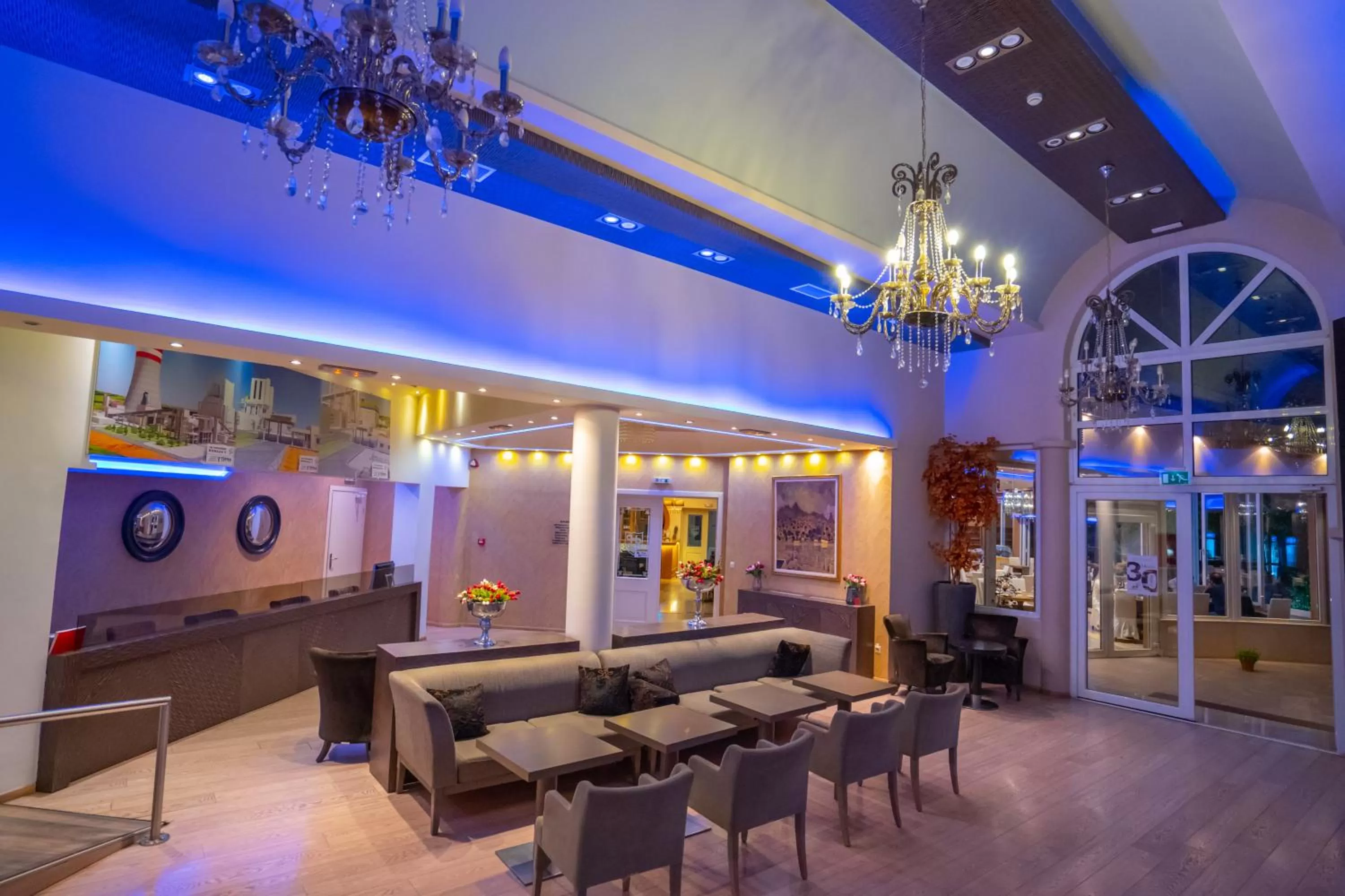 Lobby or reception in Pantelidis Hotel & Spa