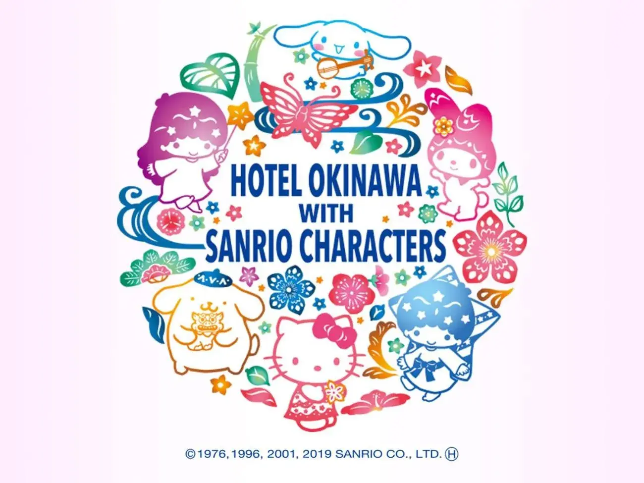 Property logo or sign in Hotel Okinawa With Sanrio Characters
