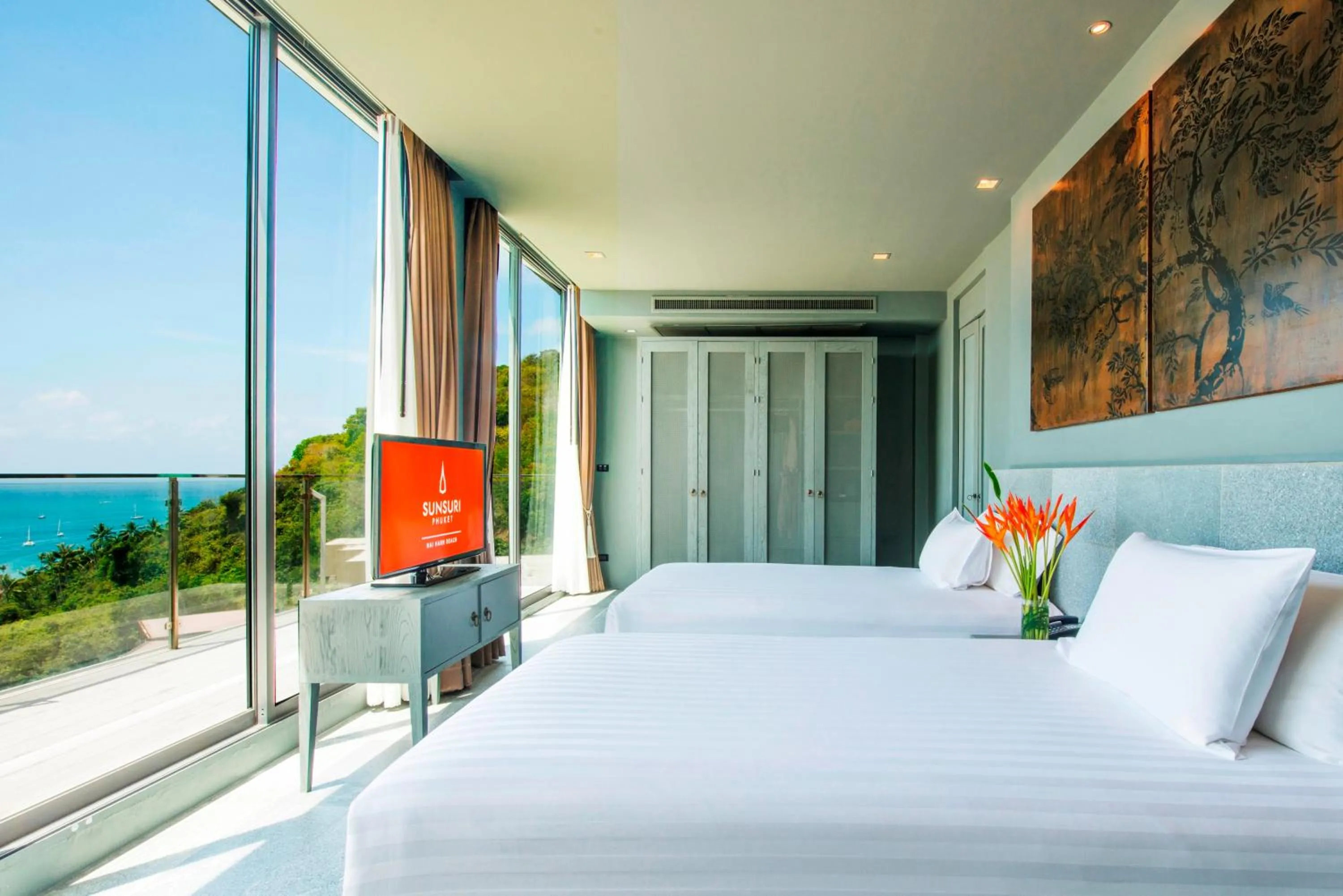 TV and multimedia, Bed in SUNSURI PHUKET, Nai Harn Beach