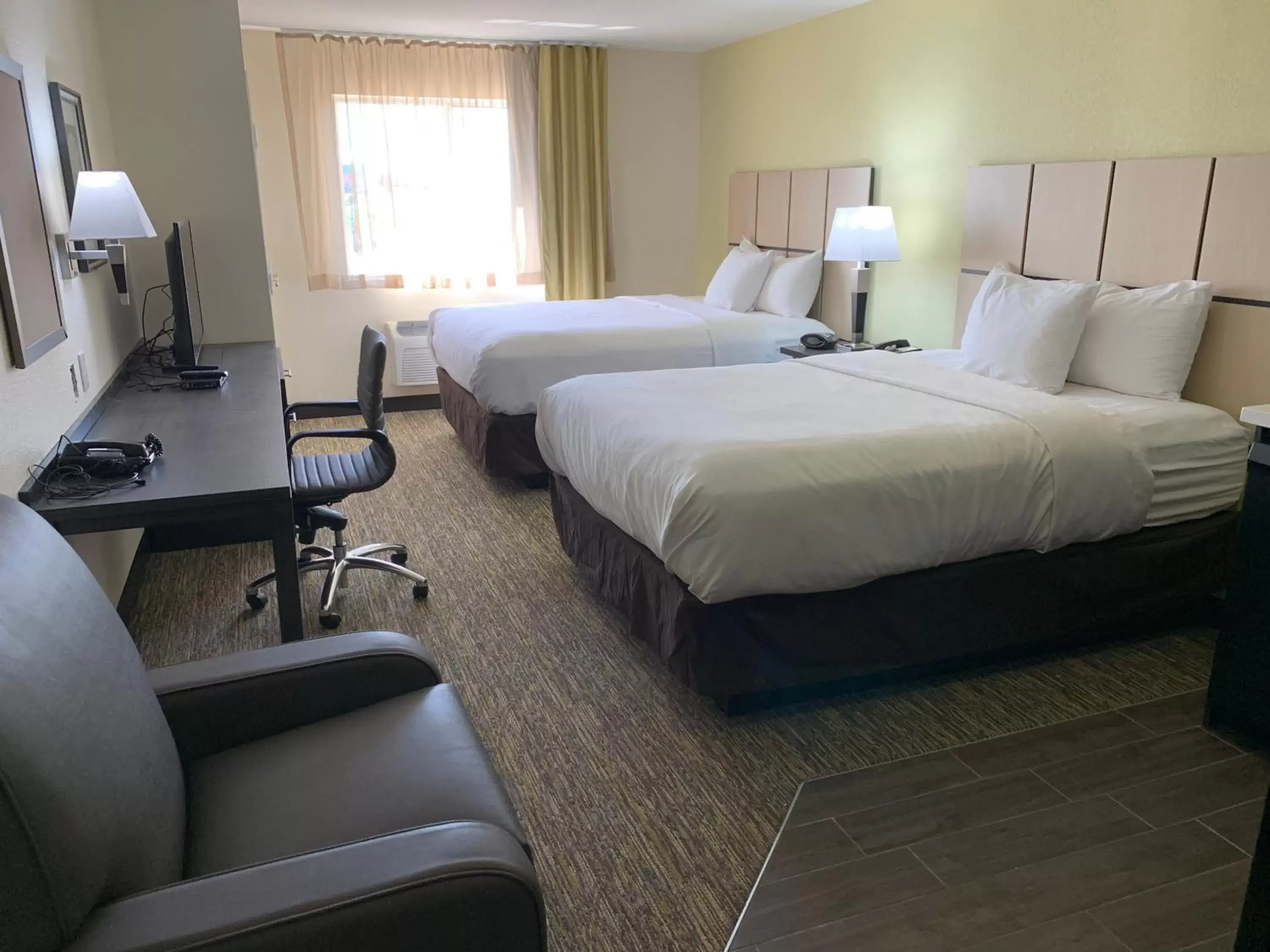 Queen Studio Suite with Two Queen Beds - Non-Smoking in Candlewood Suites - Grand Prairie - Arlington, an IHG Hotel