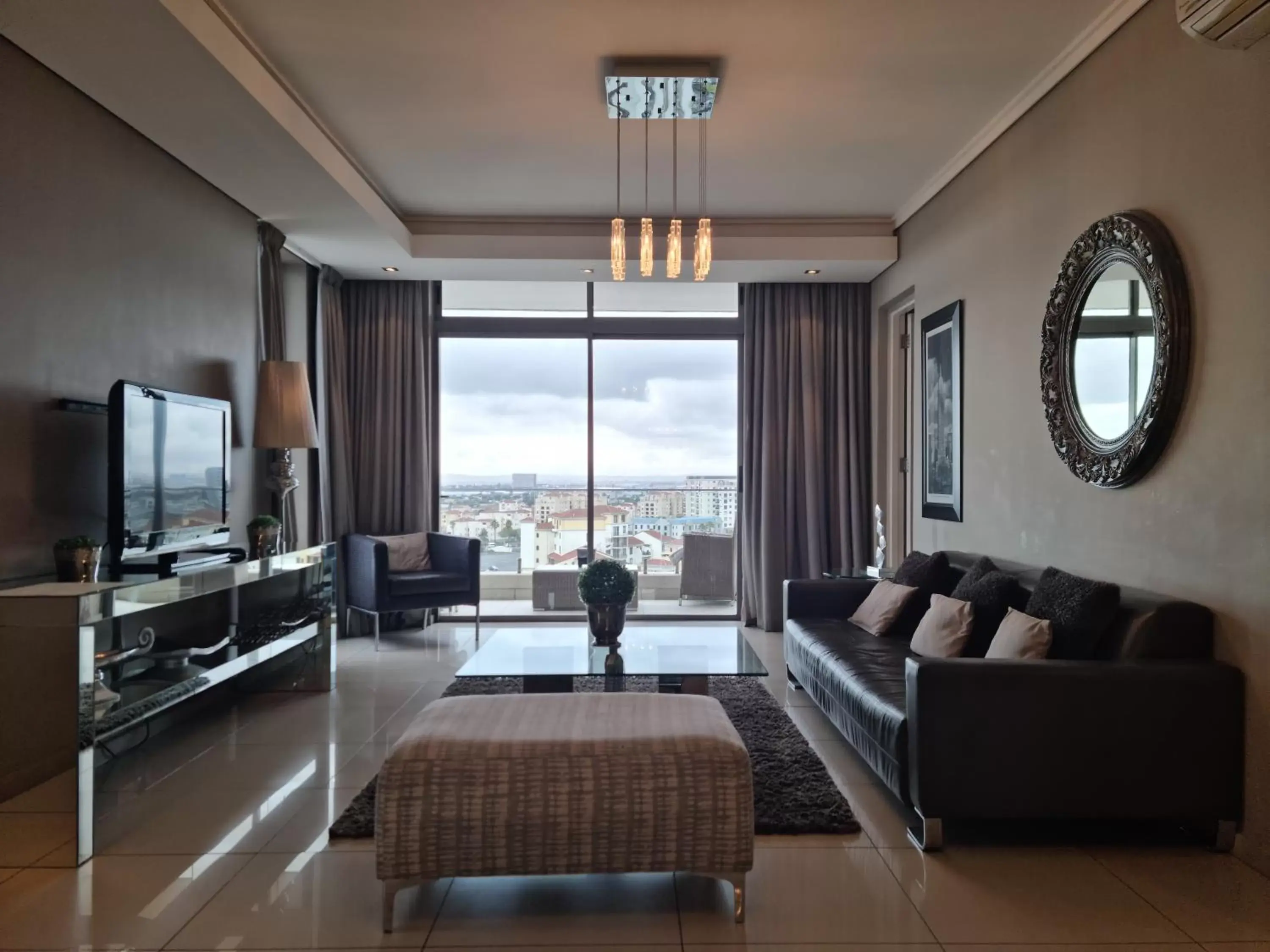 Living room, Seating Area in The Residences at Crystal Towers