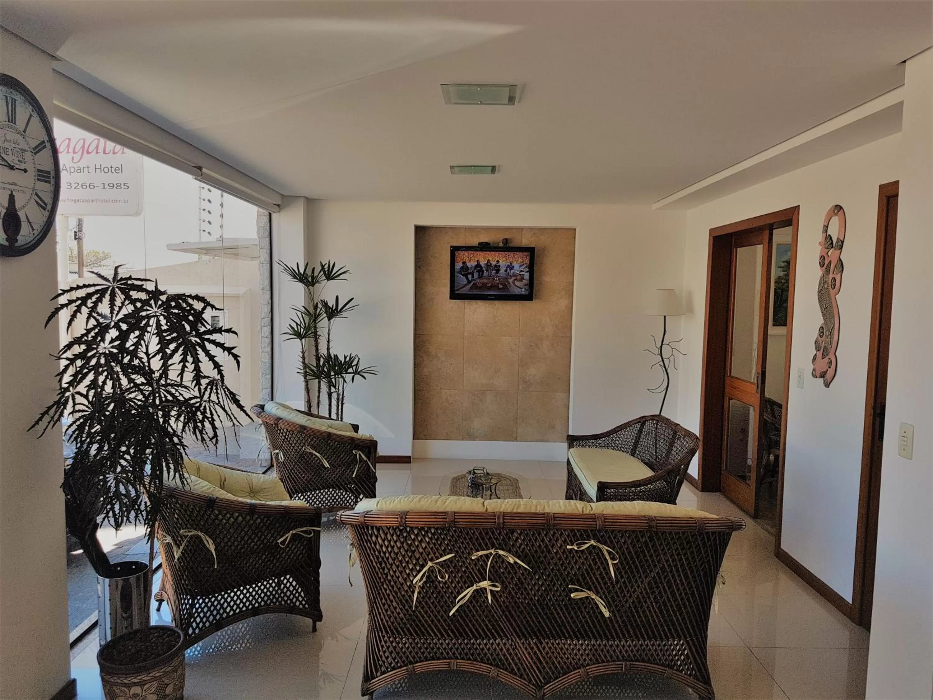 Lobby or reception in Fragata Apart Hotel