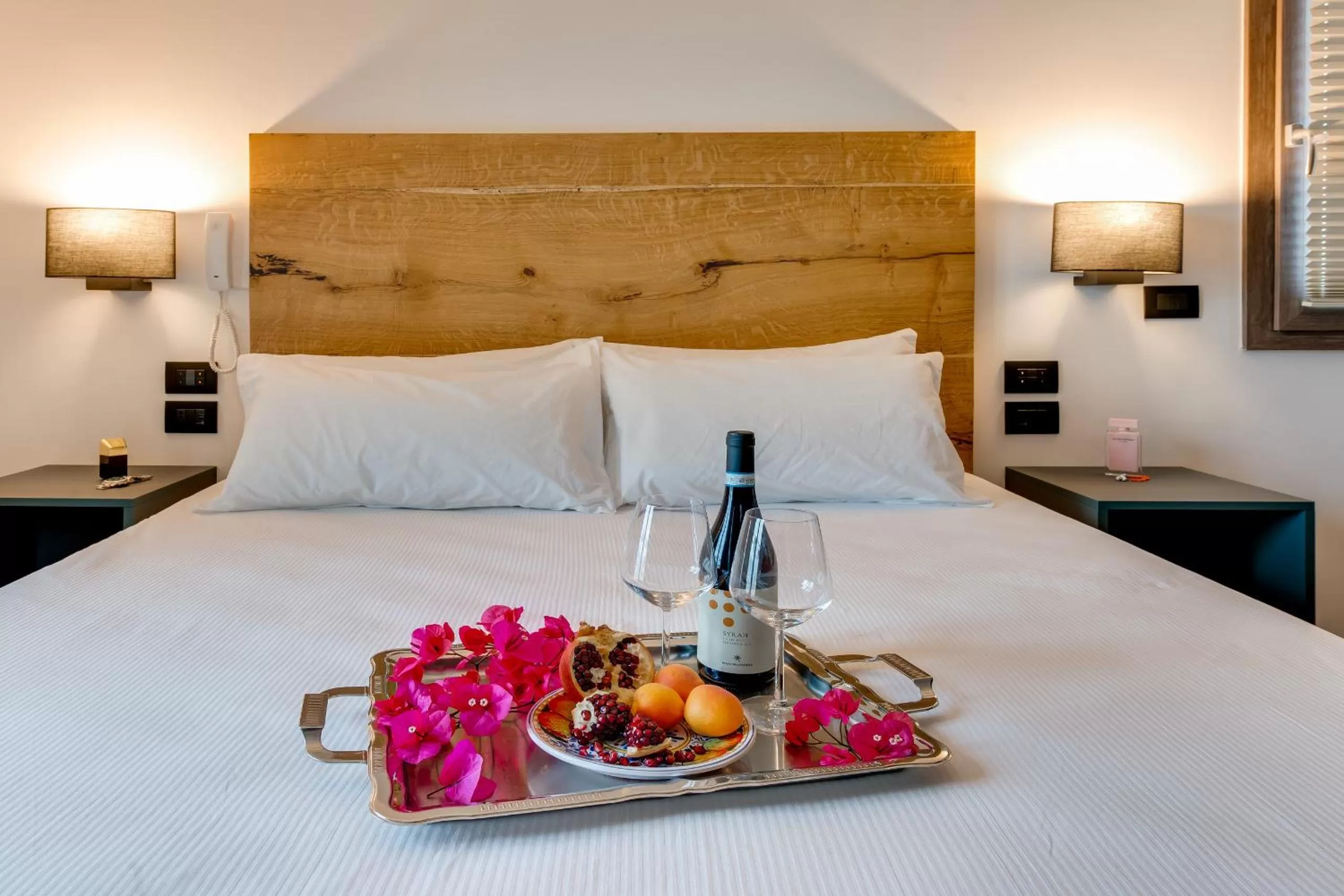 Bedroom, Bed in RoccaRegina Hotel