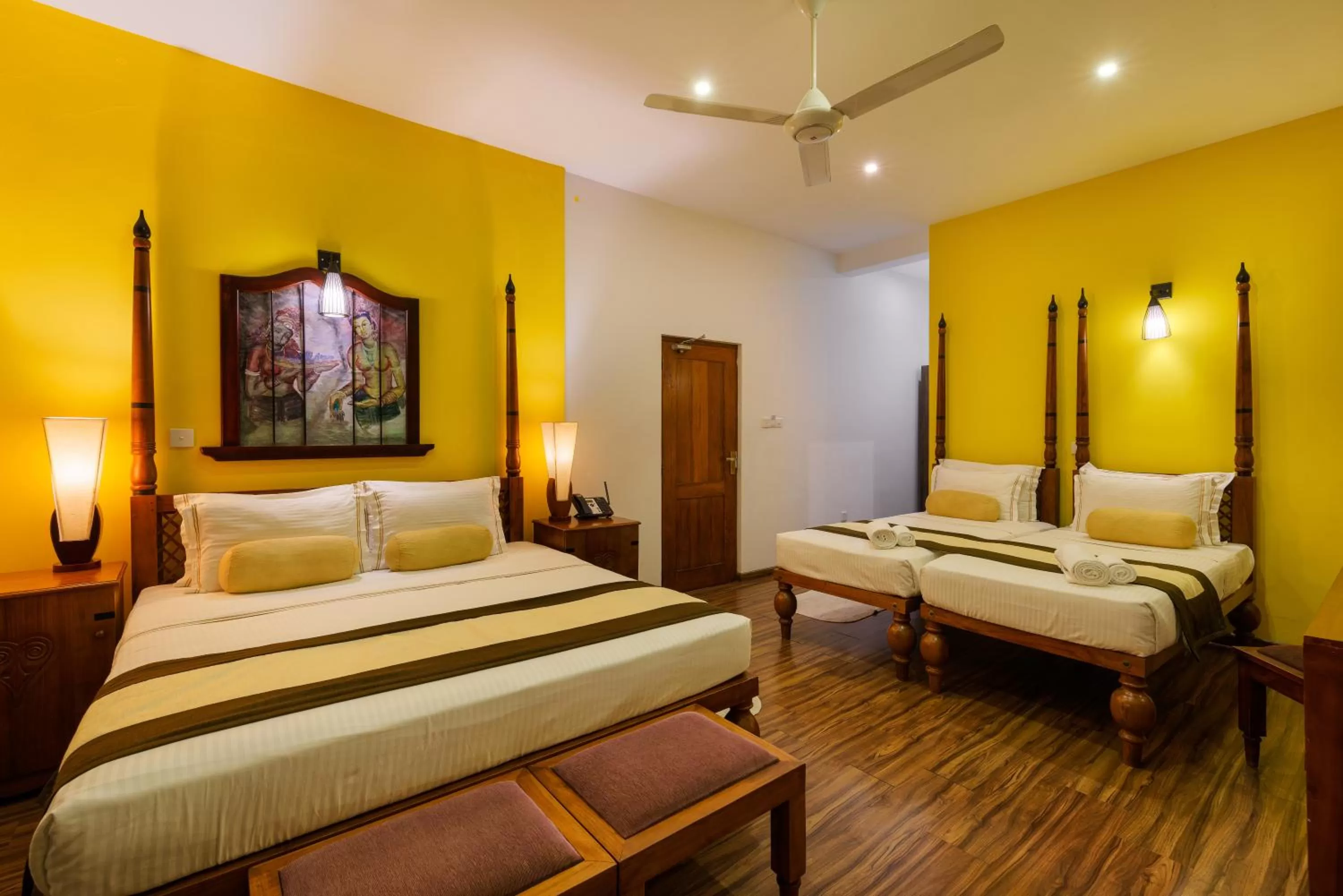 Bed in Morning Dew Boutique Hotel Ella