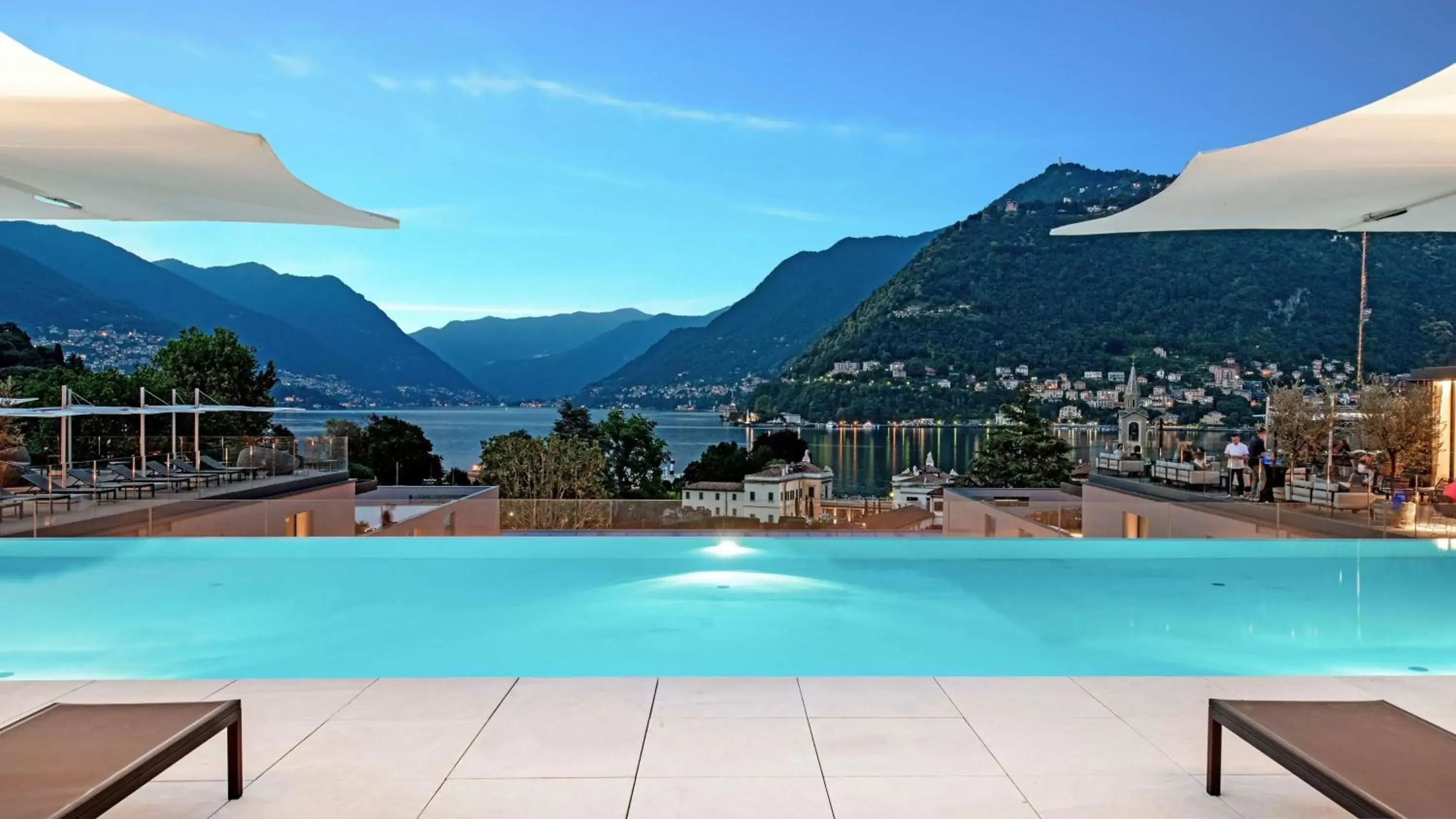 Pool view, Swimming Pool in Hilton Lake Como