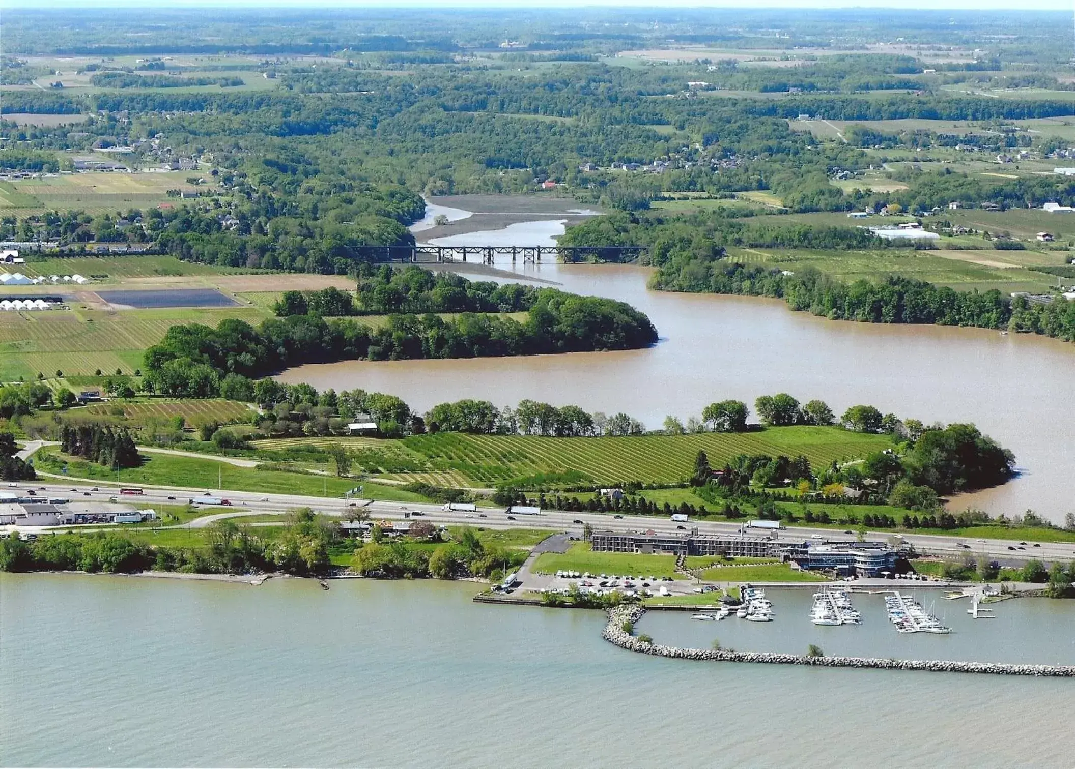 Area and facilities, Bird's-eye View in Ramada by Wyndham Jordan/Beacon Harbourside Resort