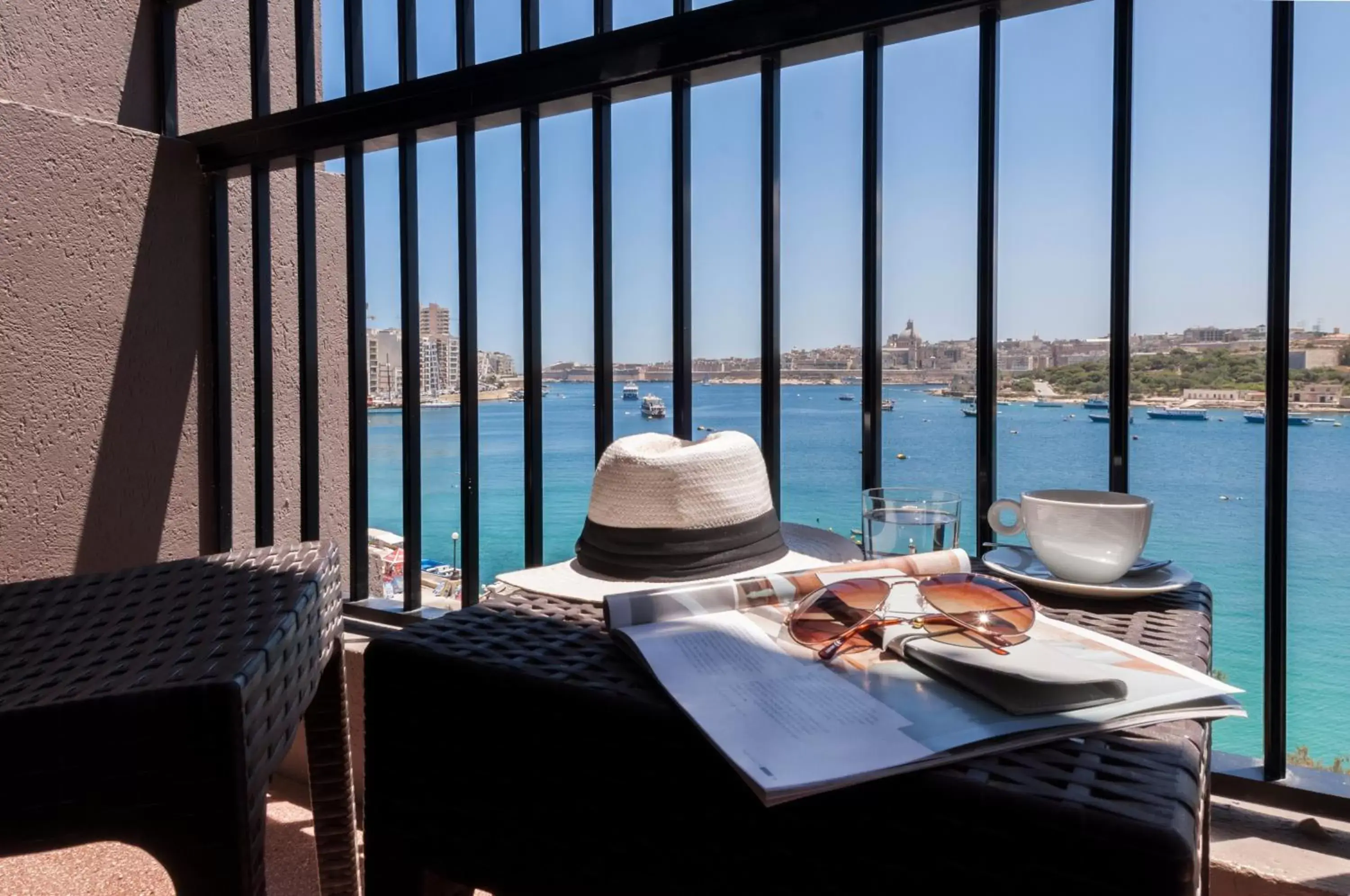 Balcony/Terrace in Sliema Hotel by ST Hotels