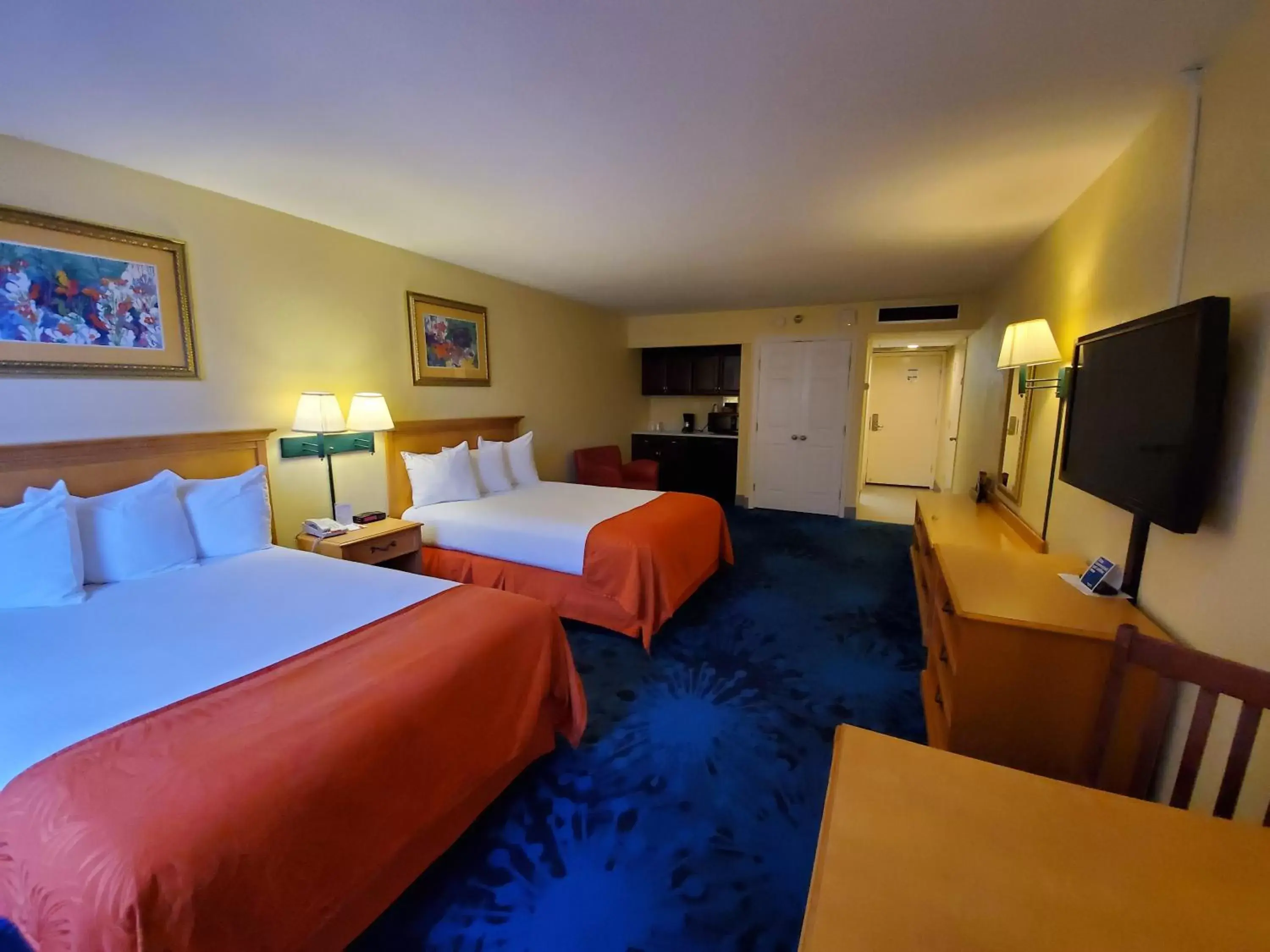 Double Room with Two Double Beds and Street View in Dolphin Beach Resort Double Room with Two Double Beds and Street View in Dolphin Beach Resort