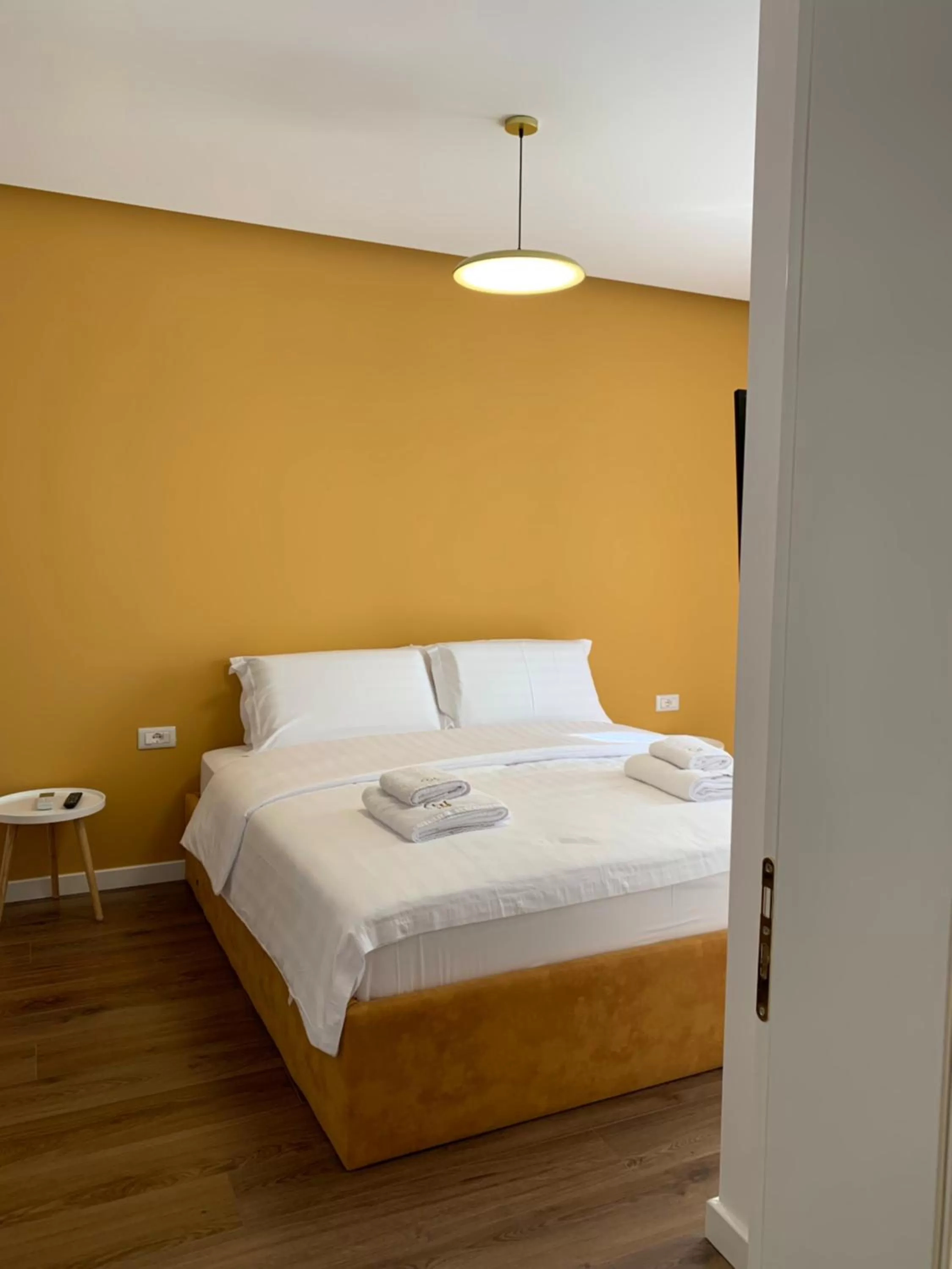 Bed in Grand Hotel Pogradec