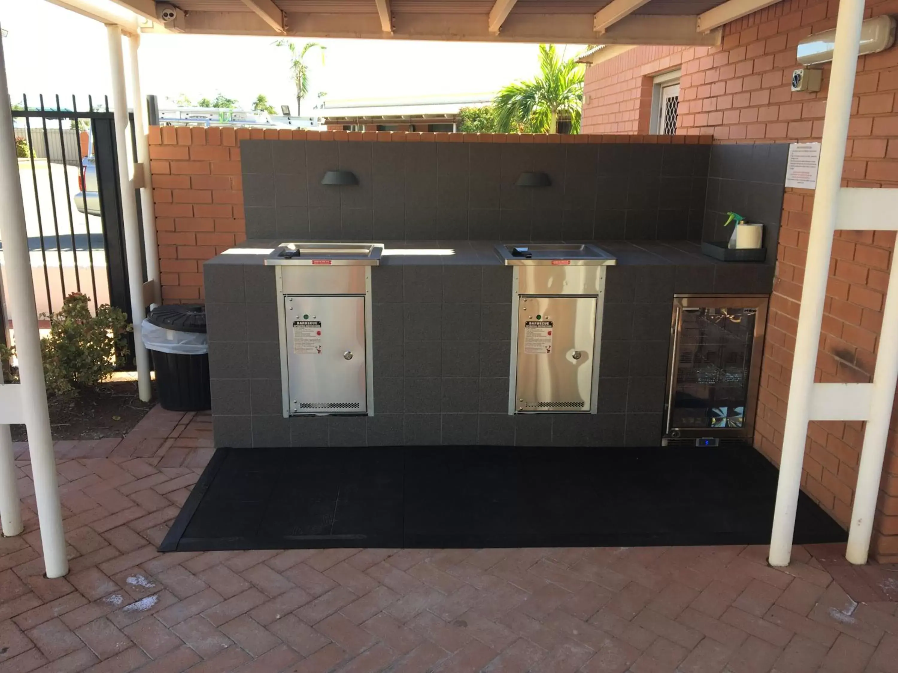 Property building, BBQ Facilities in Karratha Central Apartments