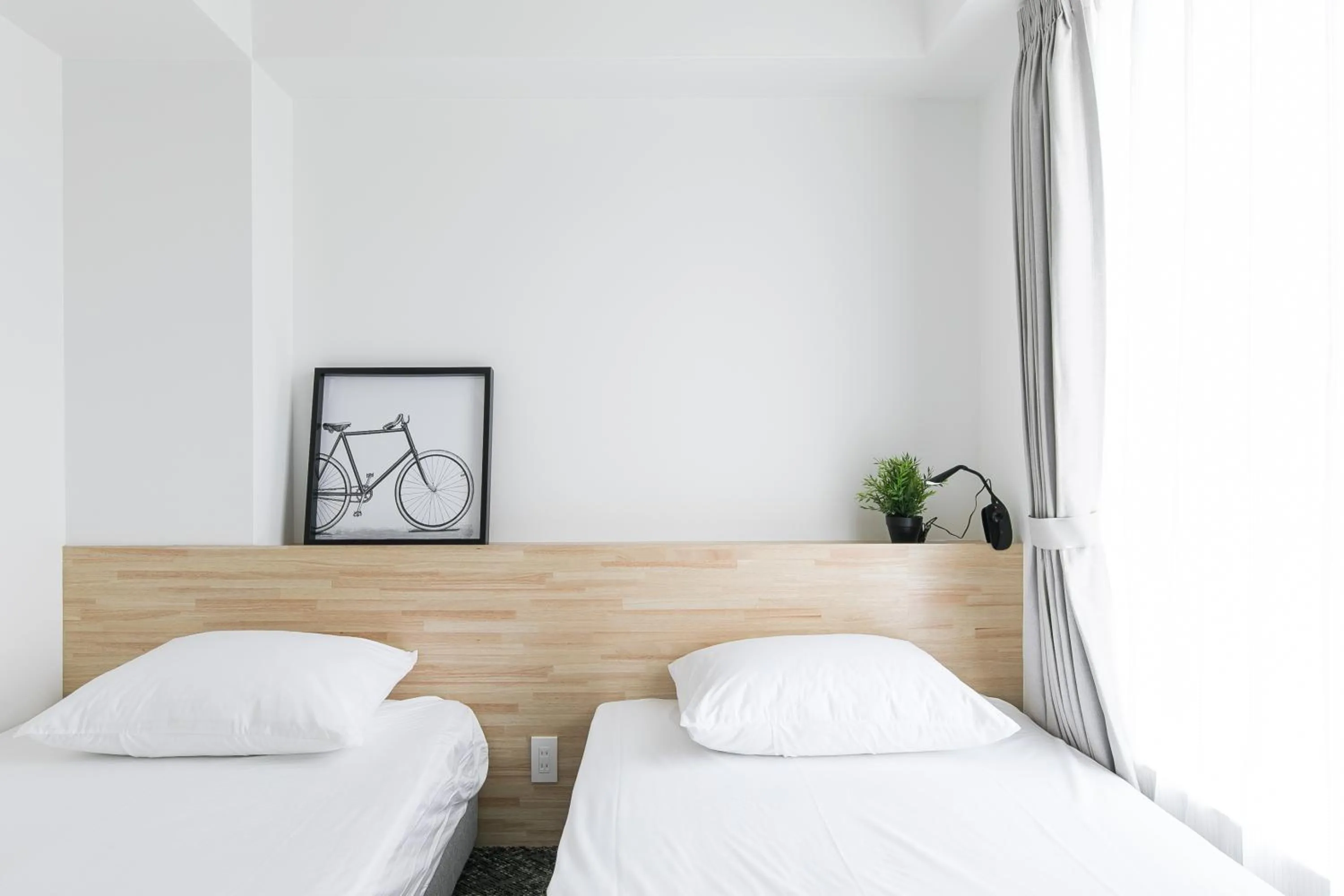 Bed in Imu Hotel Kyoto