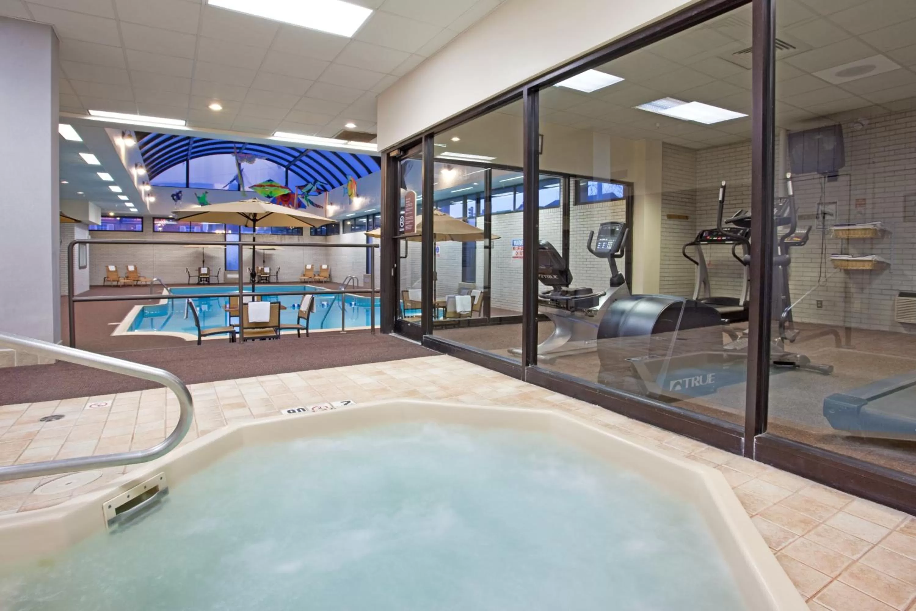 Swimming pool in Holiday Inn Johnstown-Downtown by IHG