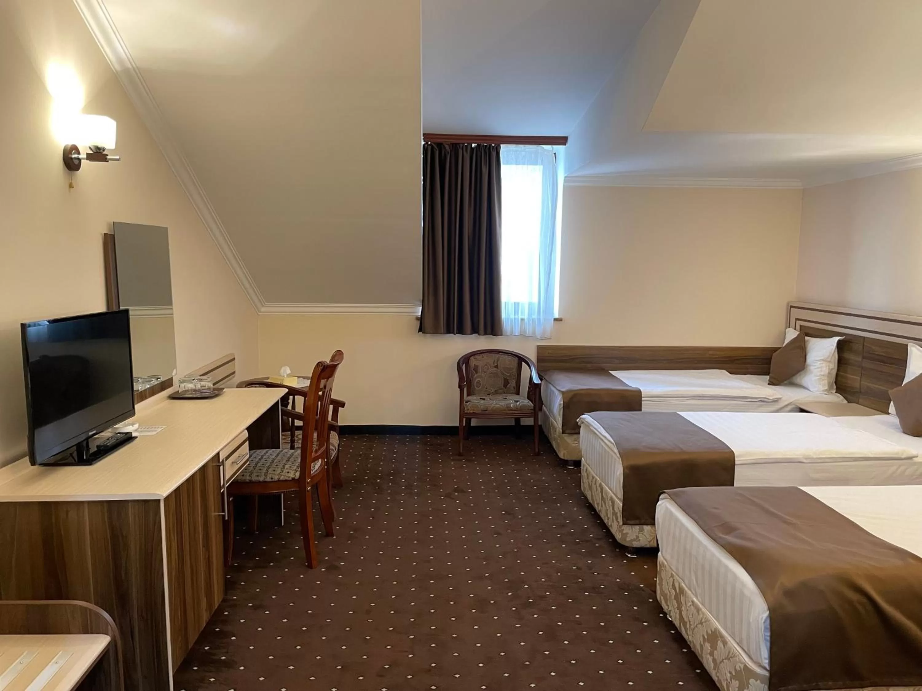 Bed in Artsakh Hotel