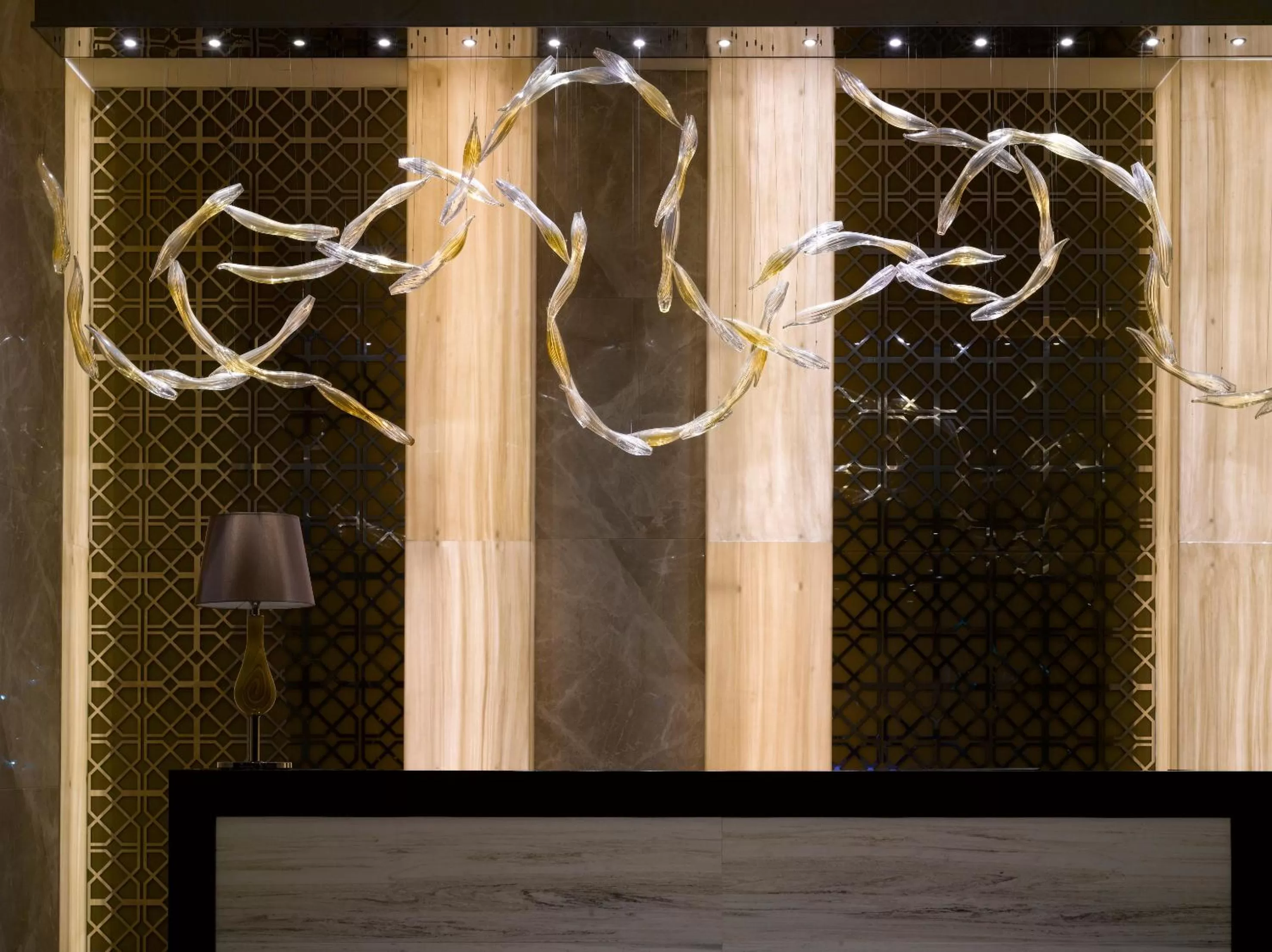 Decorative detail in Wyndham Grand Istanbul Europe