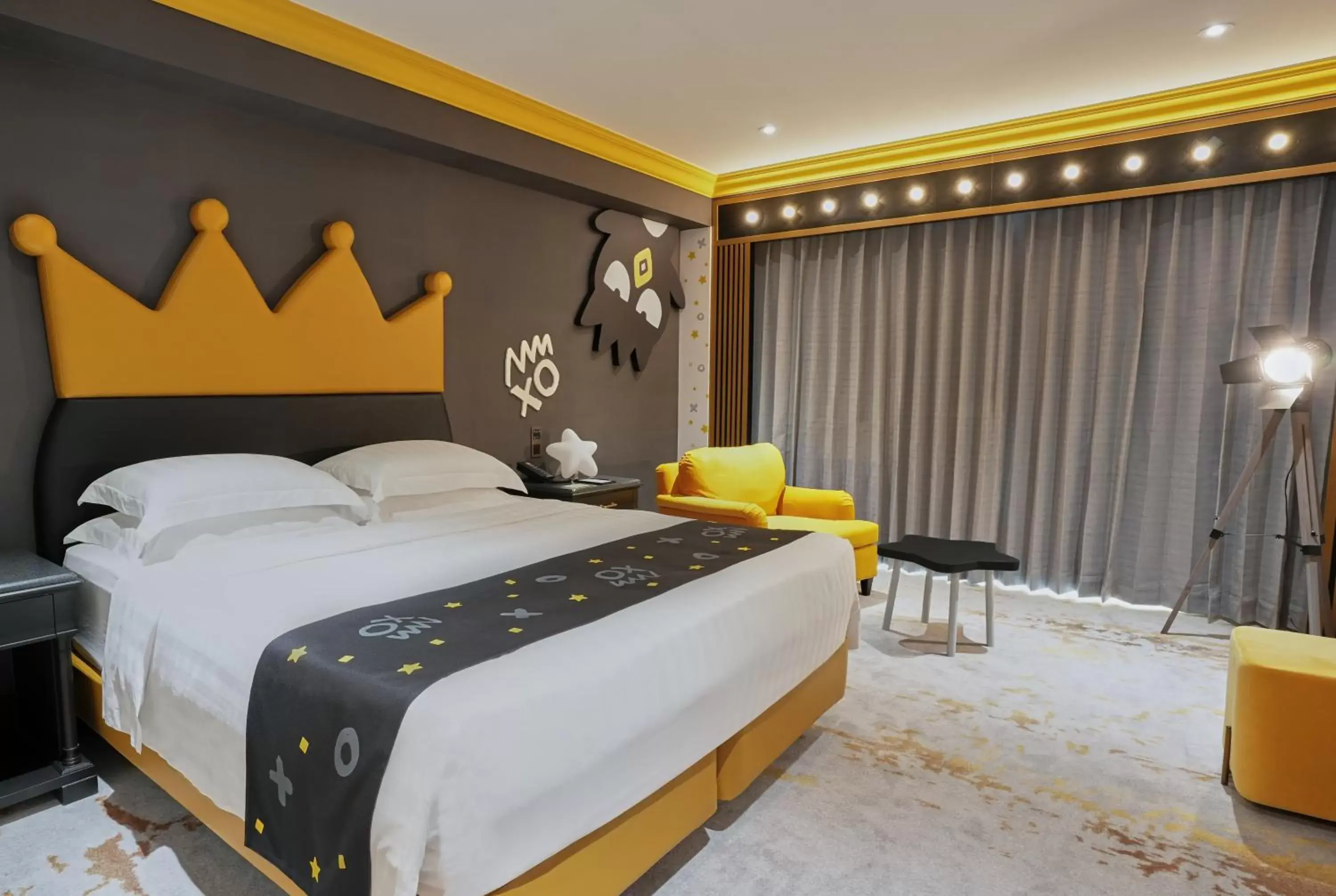 Bed in Grand Hi Lai Hotel