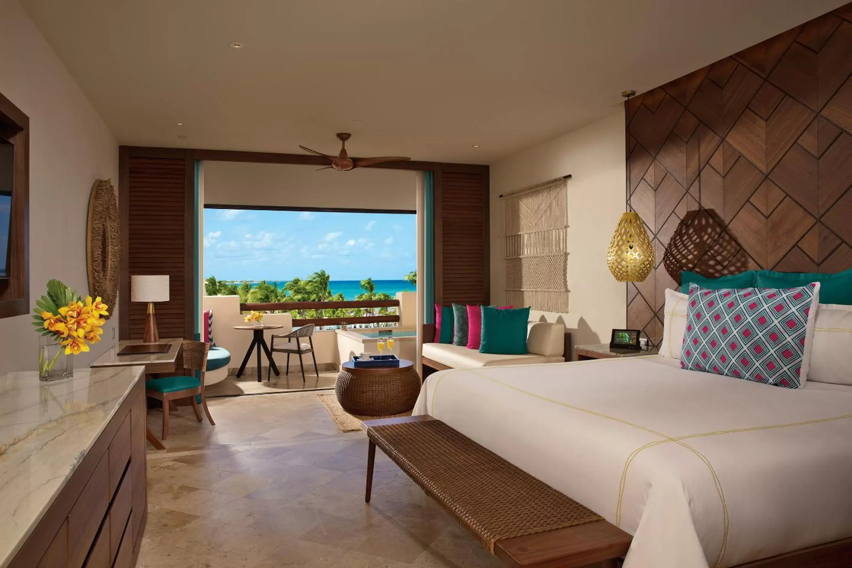 Bedroom in Secrets Maroma Beach Riviera Cancun - Adults only