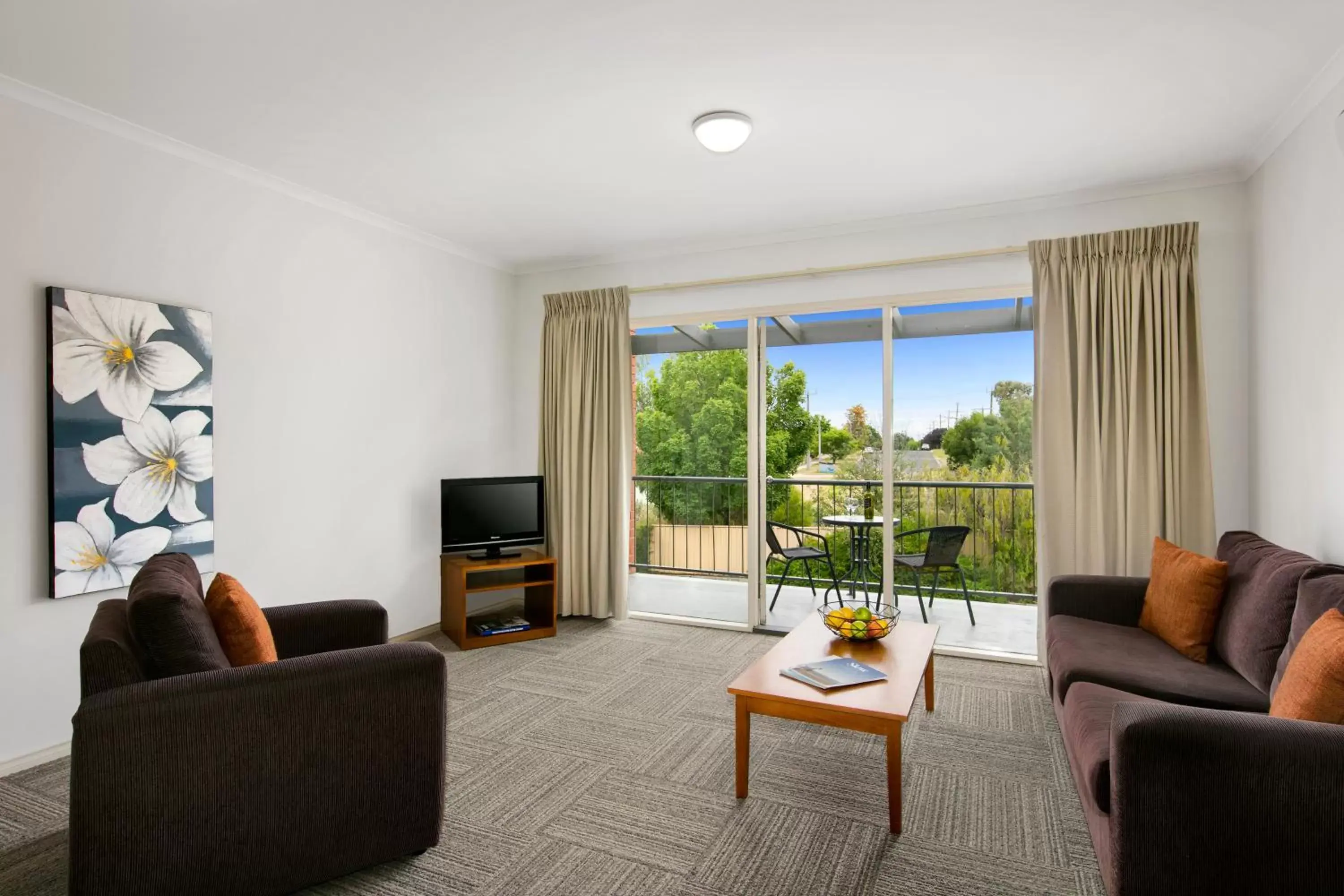 Living room, Seating Area in Quest Bendigo