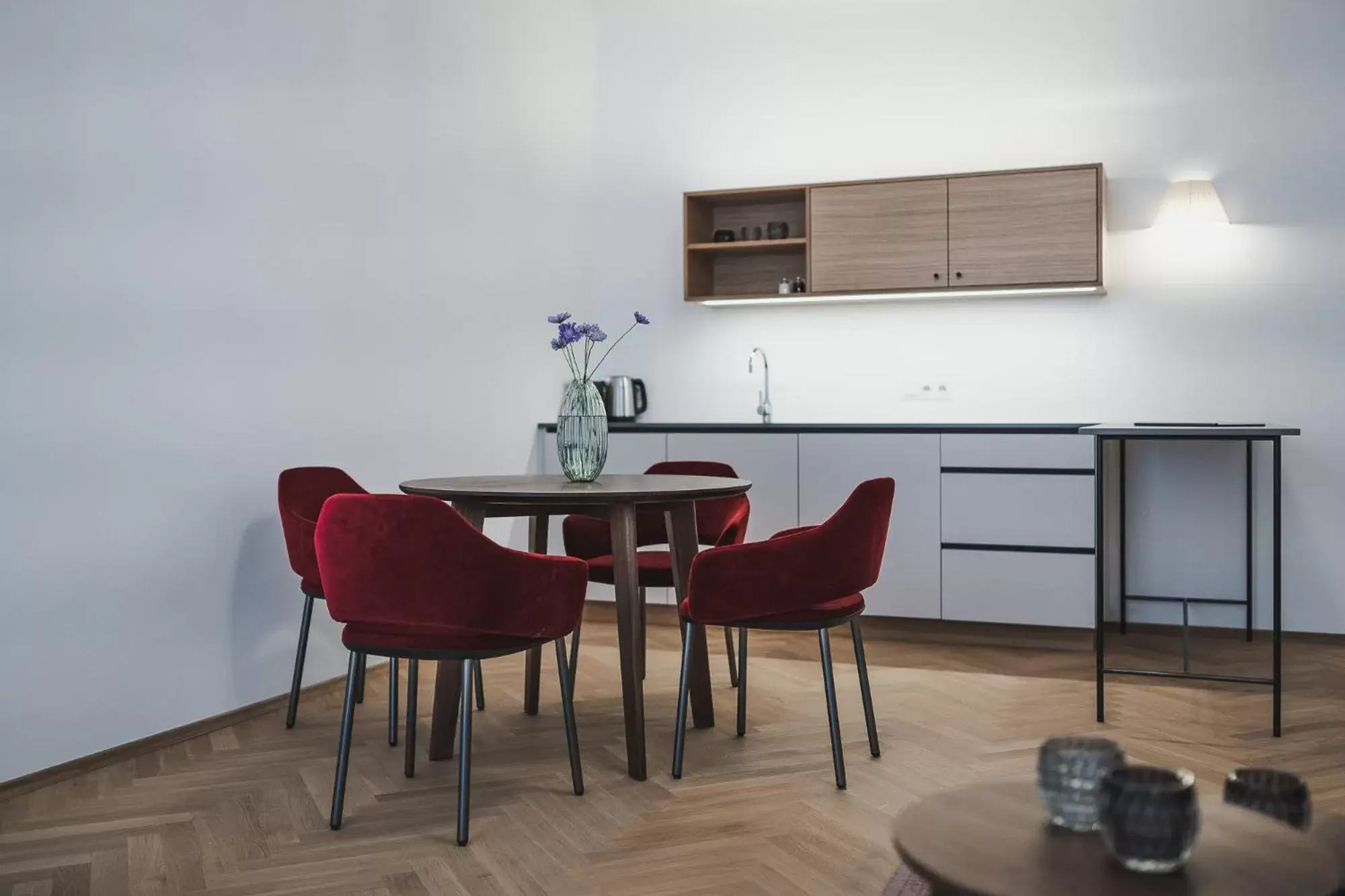 Kitchen or kitchenette, Dining Area in Kuntino Suites