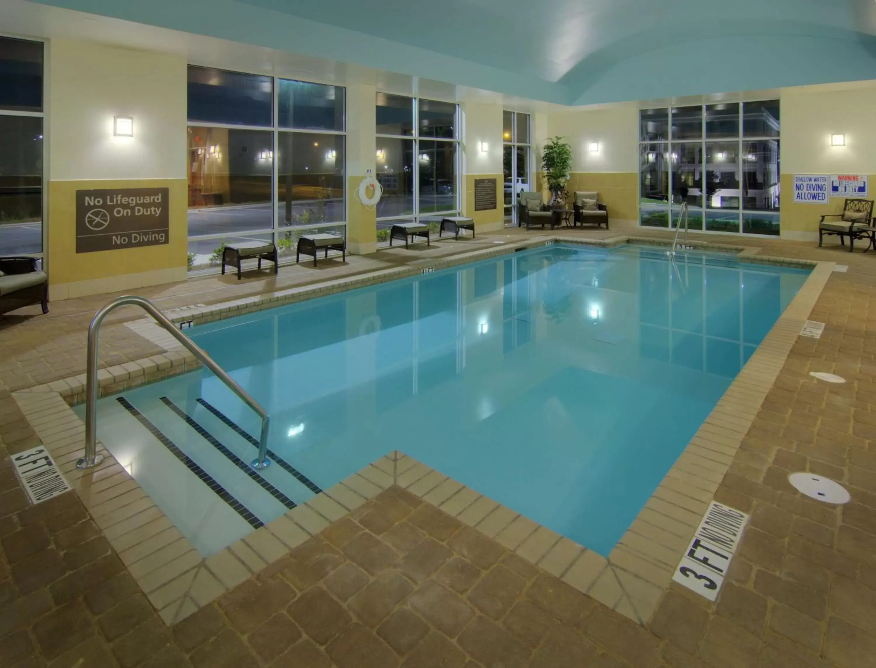 Pool view, Swimming Pool in Hampton Inn & Suites Raleigh-Durham Airport-Brier Creek