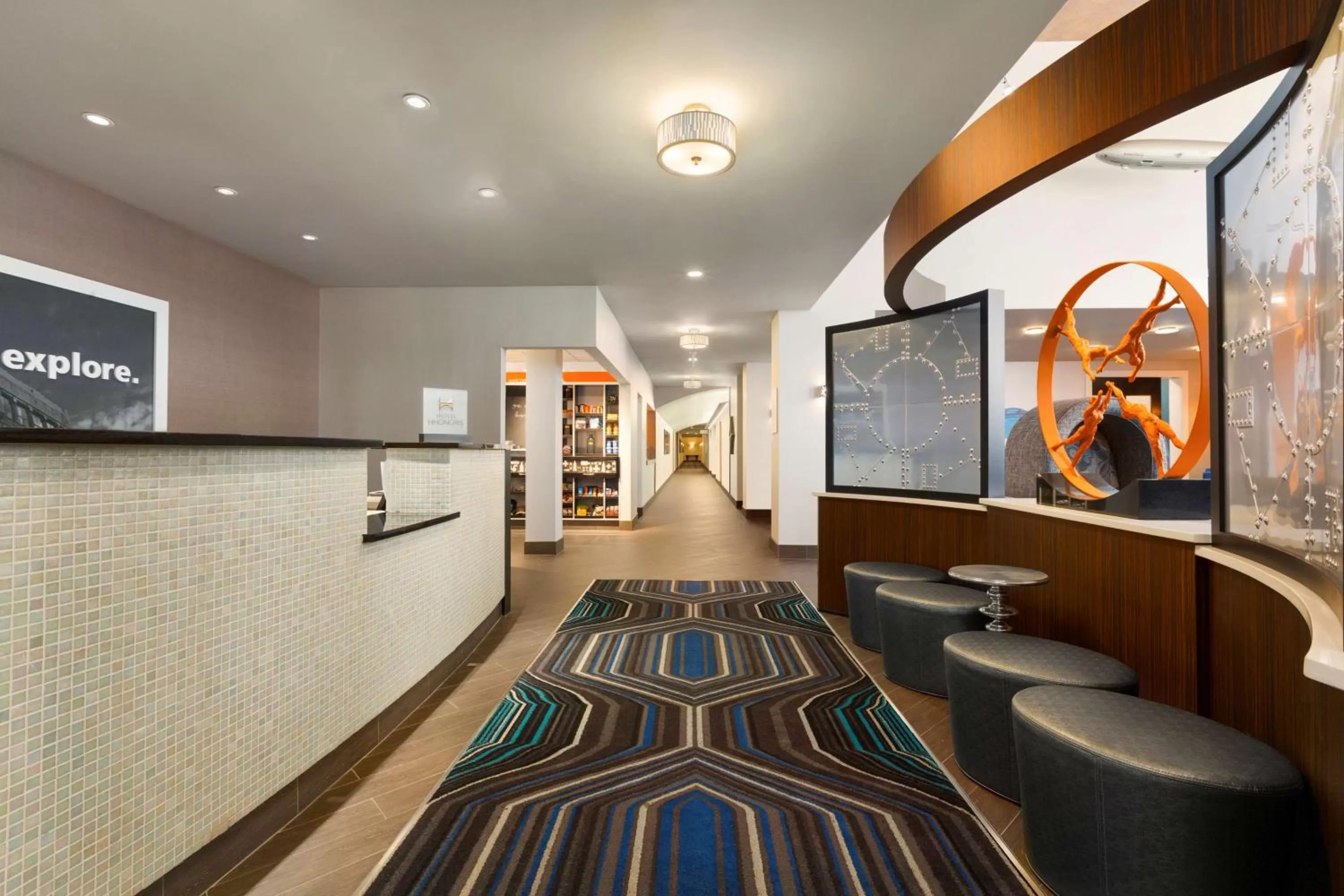 Lobby or reception in Hampton Inn & Suites Herndon-Reston
