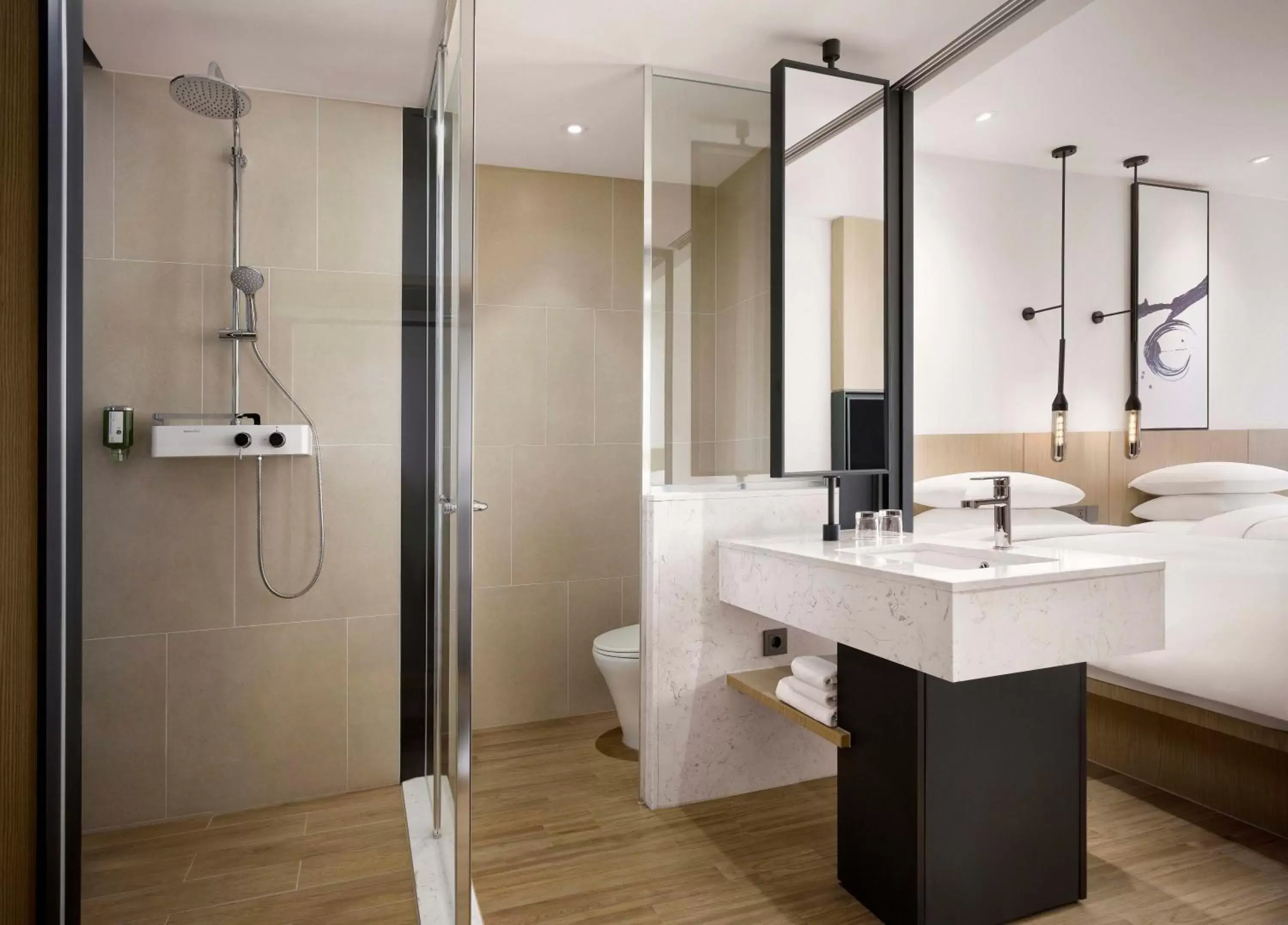 Shower, Bathroom in Fairfield by Marriott Busan Songdo Beach