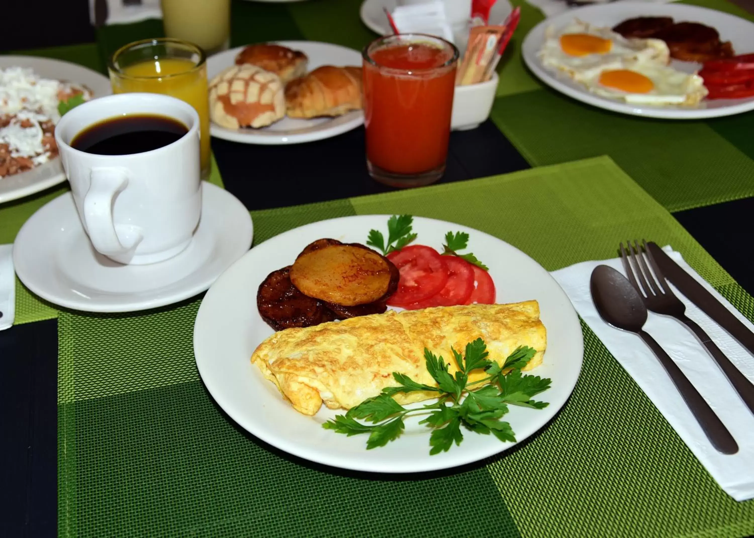 Breakfast in Amarea Hotel Acapulco