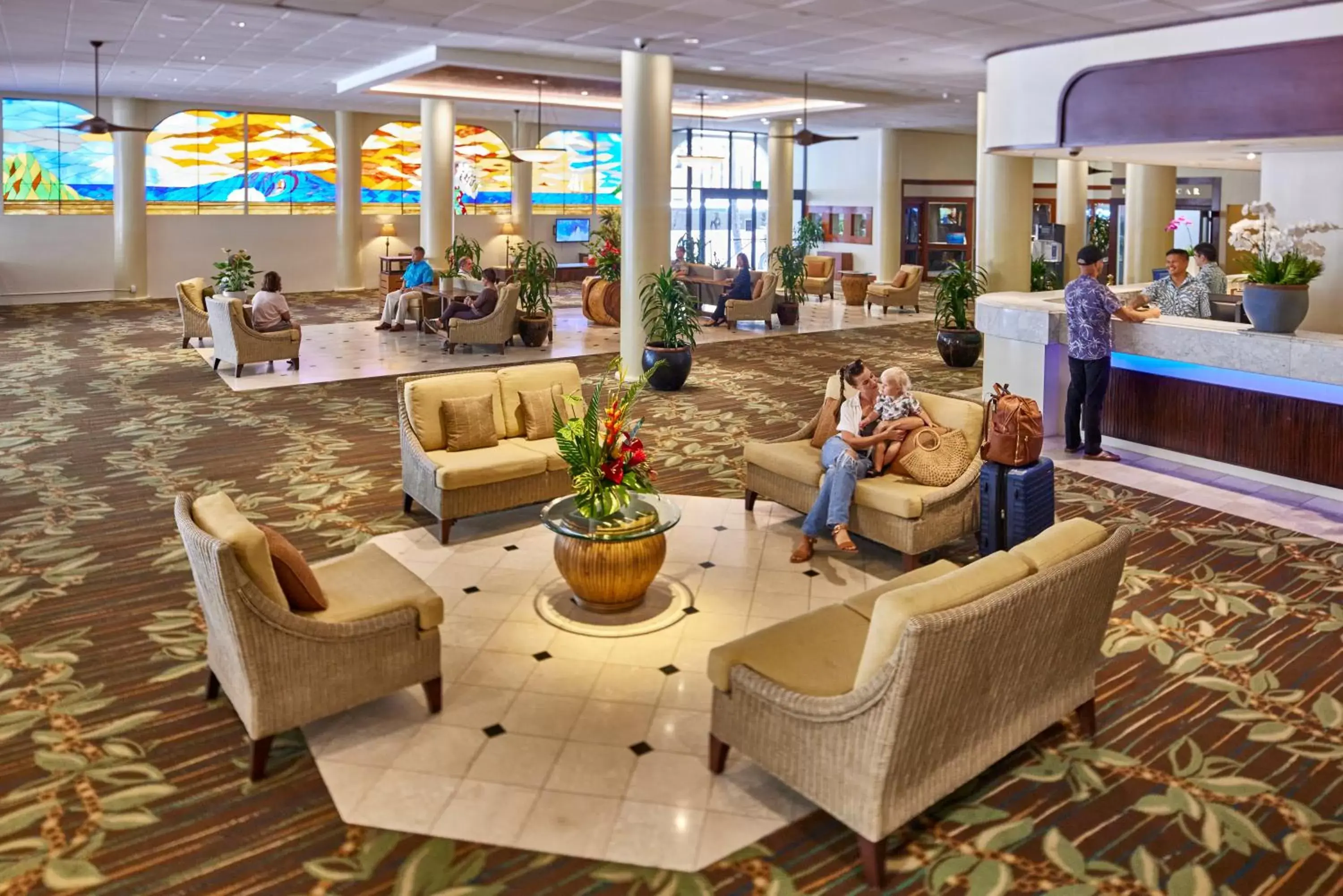 Lobby or reception in Waikiki Resort Hotel