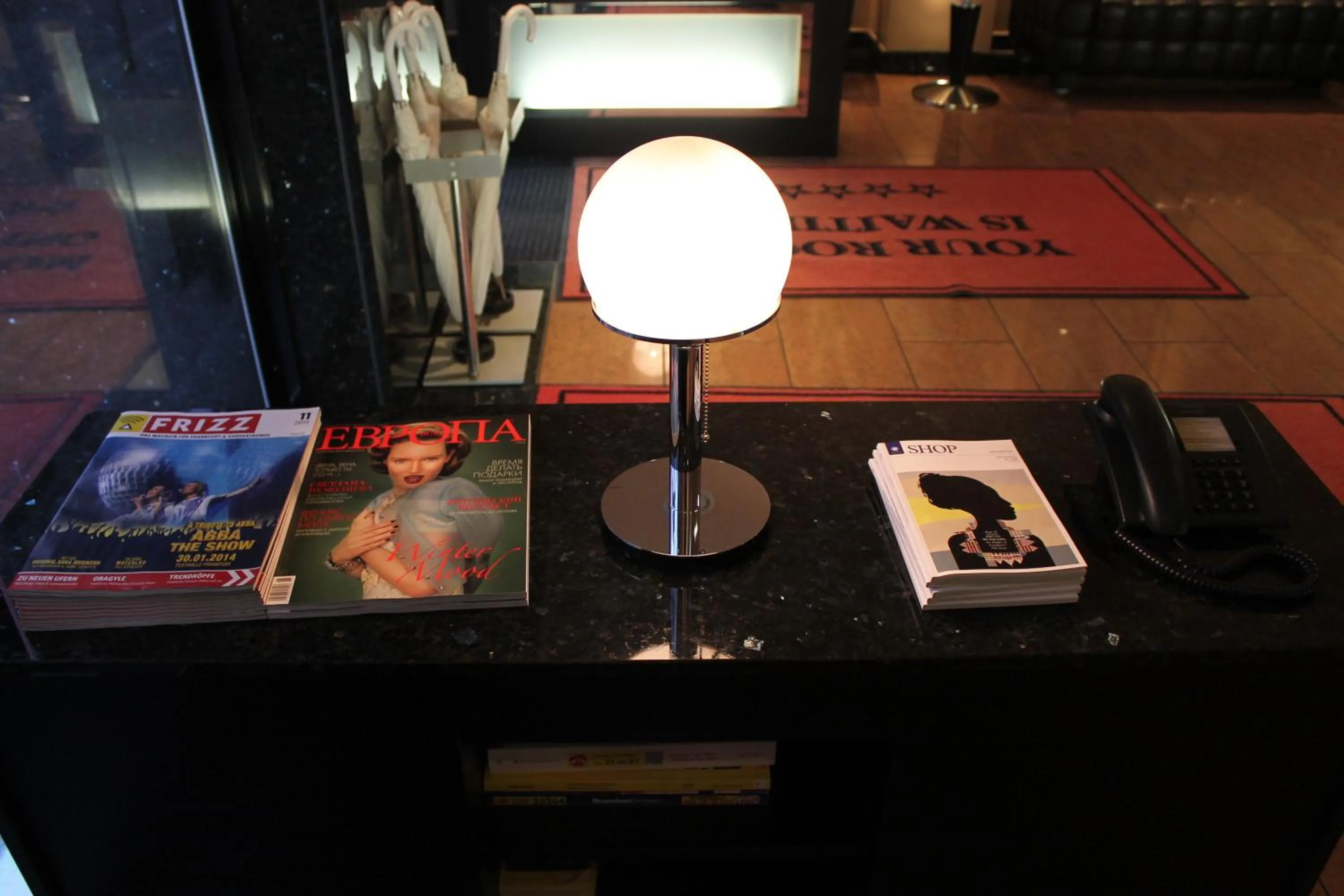 Lobby or reception in Hotel Concorde