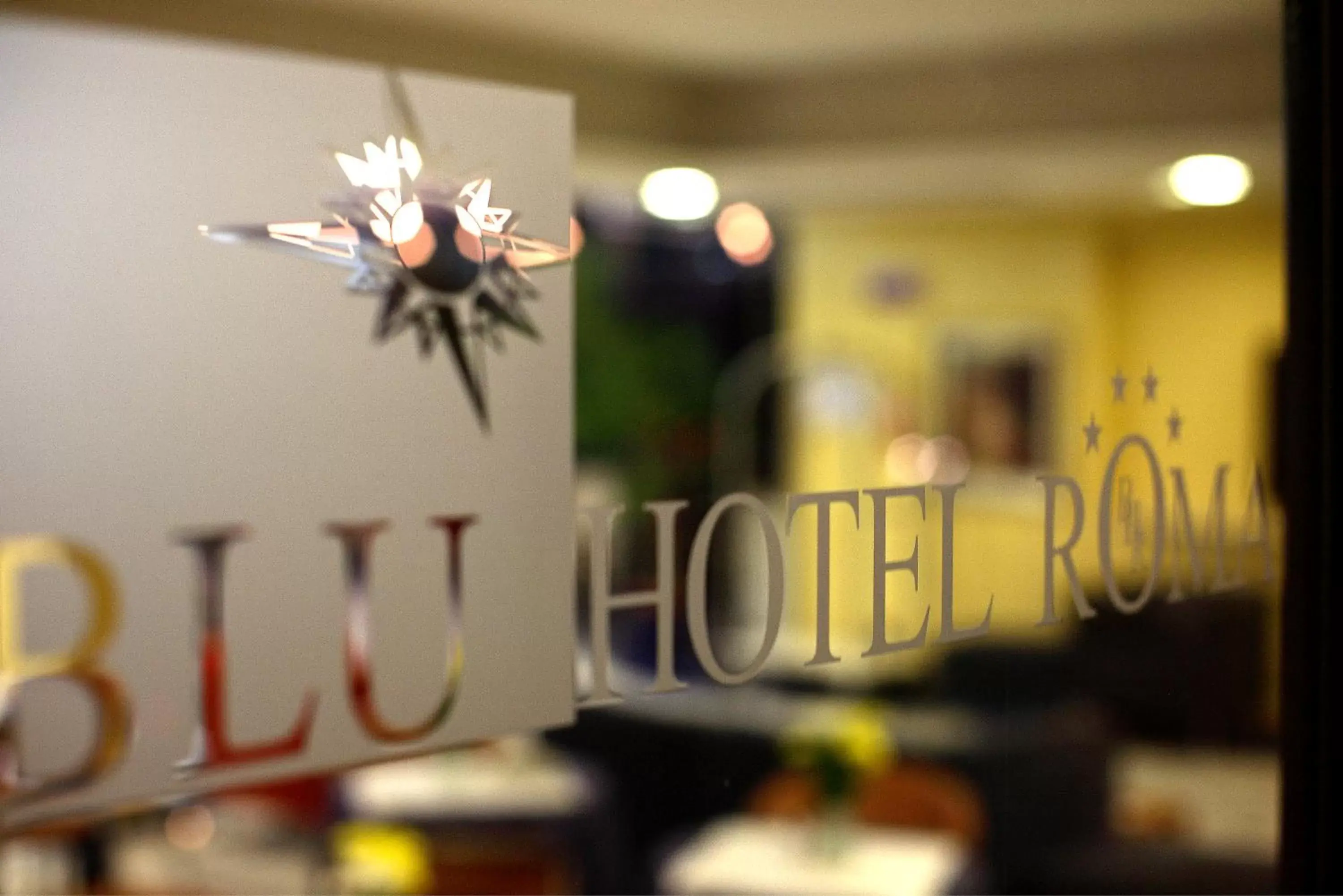 Decorative detail in Best Western Blu Hotel Roma