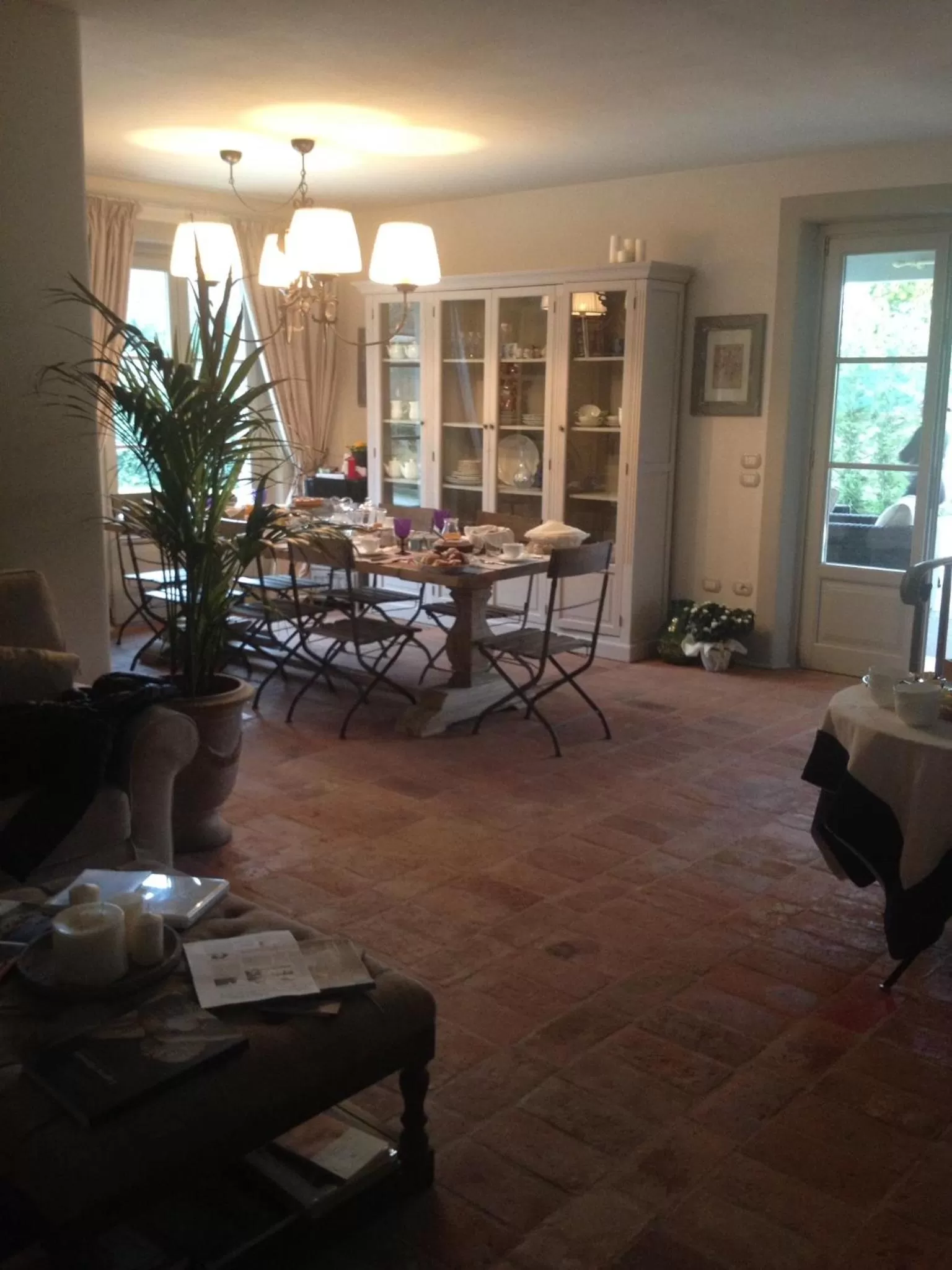 Communal lounge/ TV room in B&B Pieve Degli Artisti