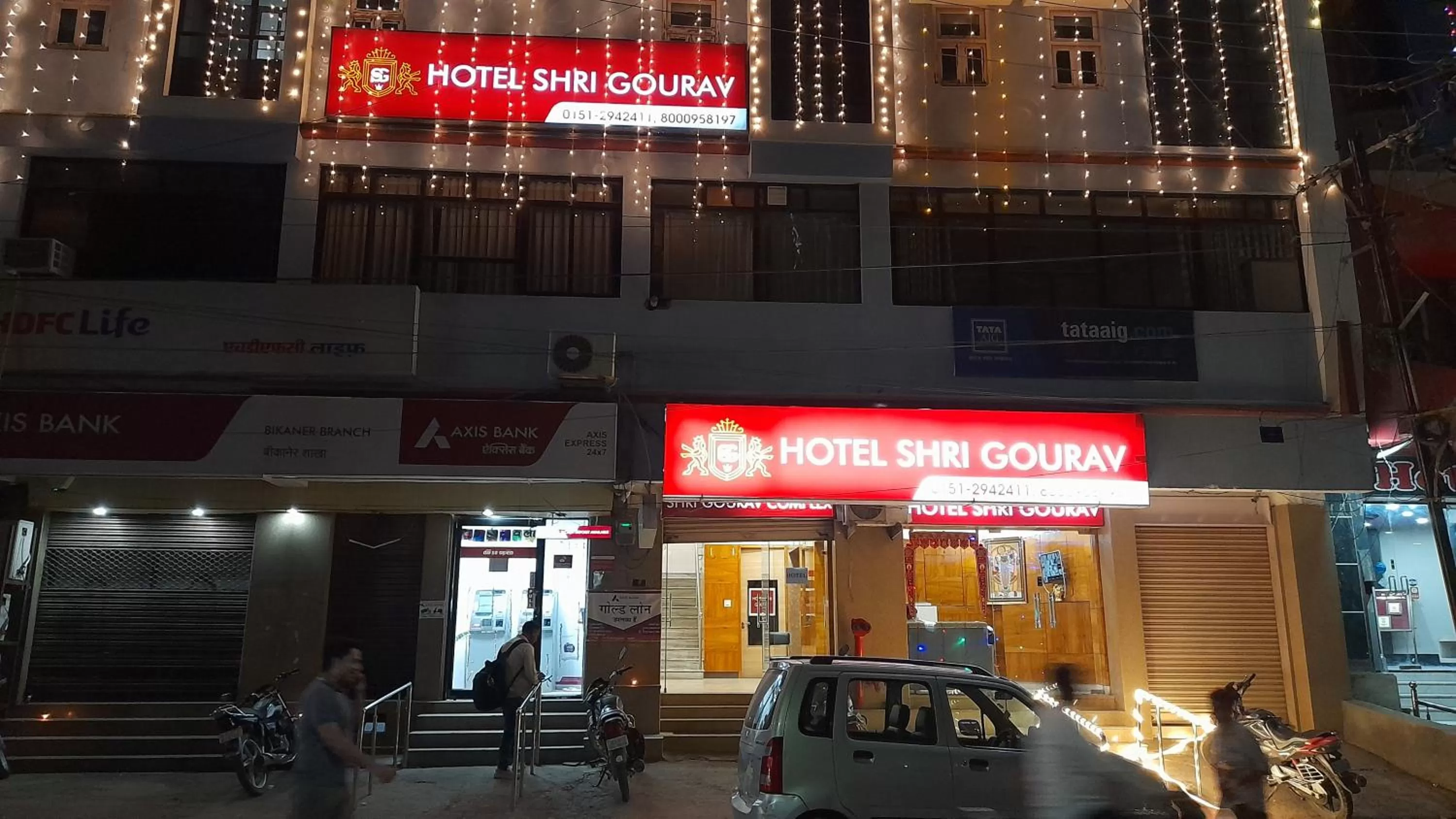 Property building in Hotel Shri Gourav