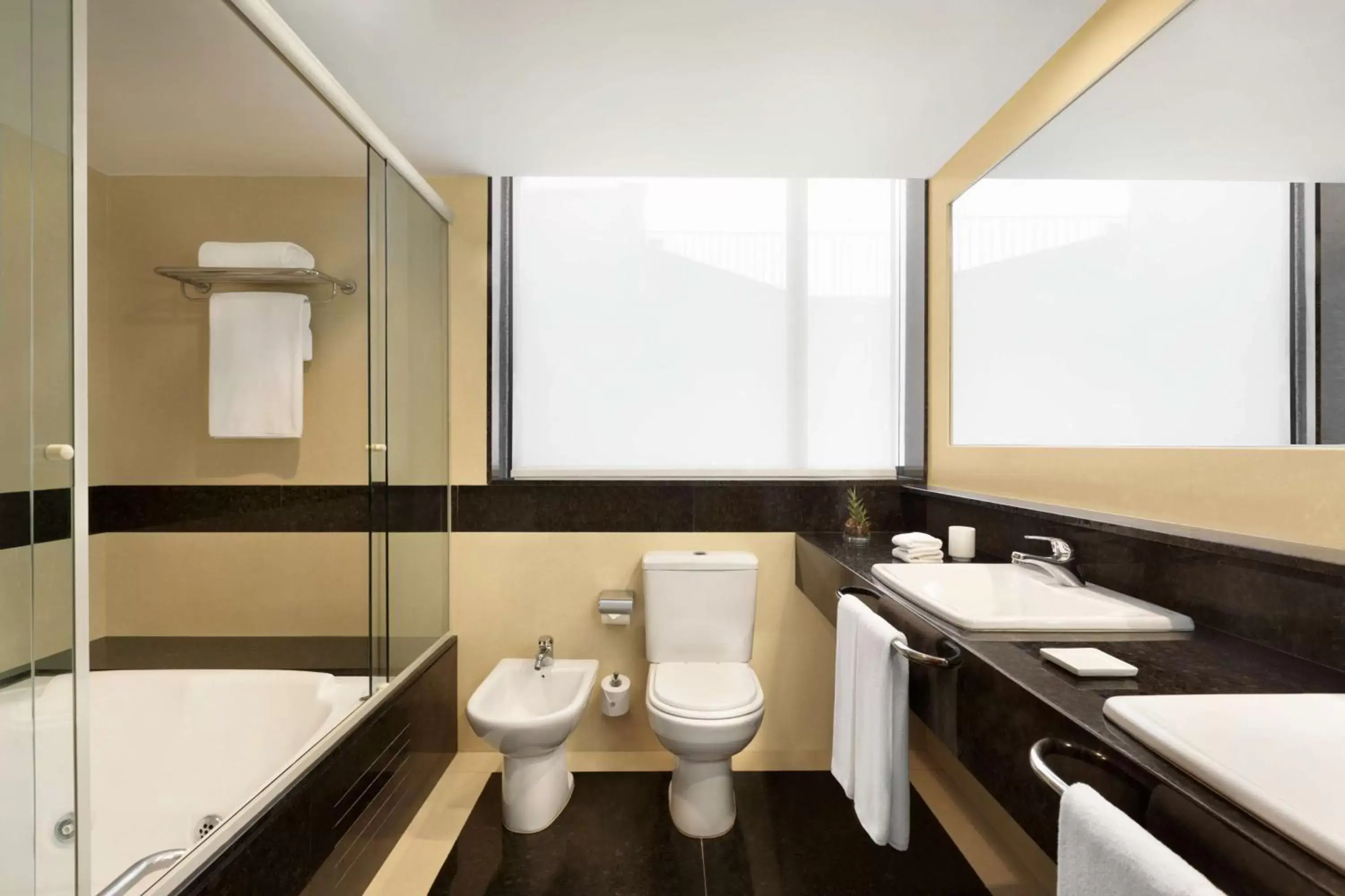 Bathroom in Hilton Copacabana Rio de Janeiro