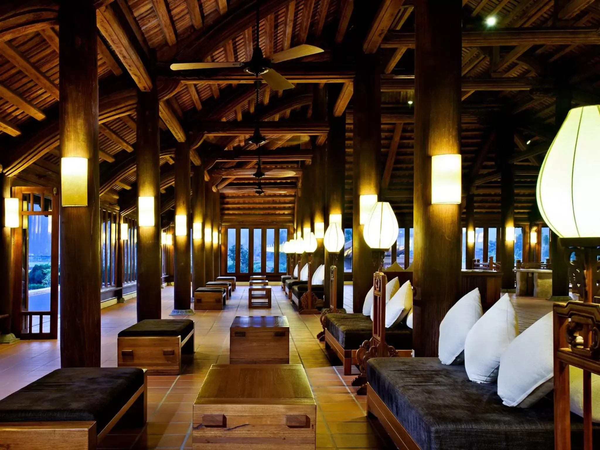 Lobby or reception, Lounge/Bar in Emeralda Resort Ninh Binh