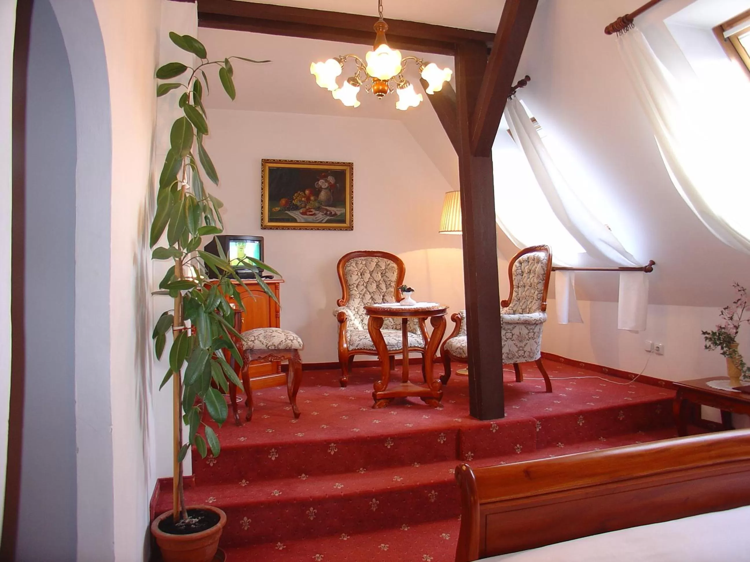 Seating area in Hotel Opera