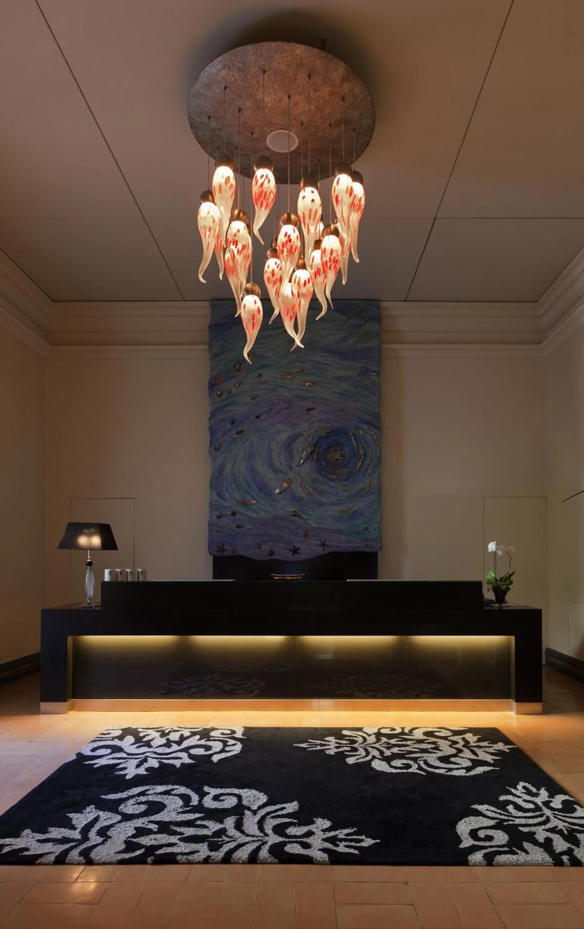 Lobby or reception in Palazzo Caracciolo Naples