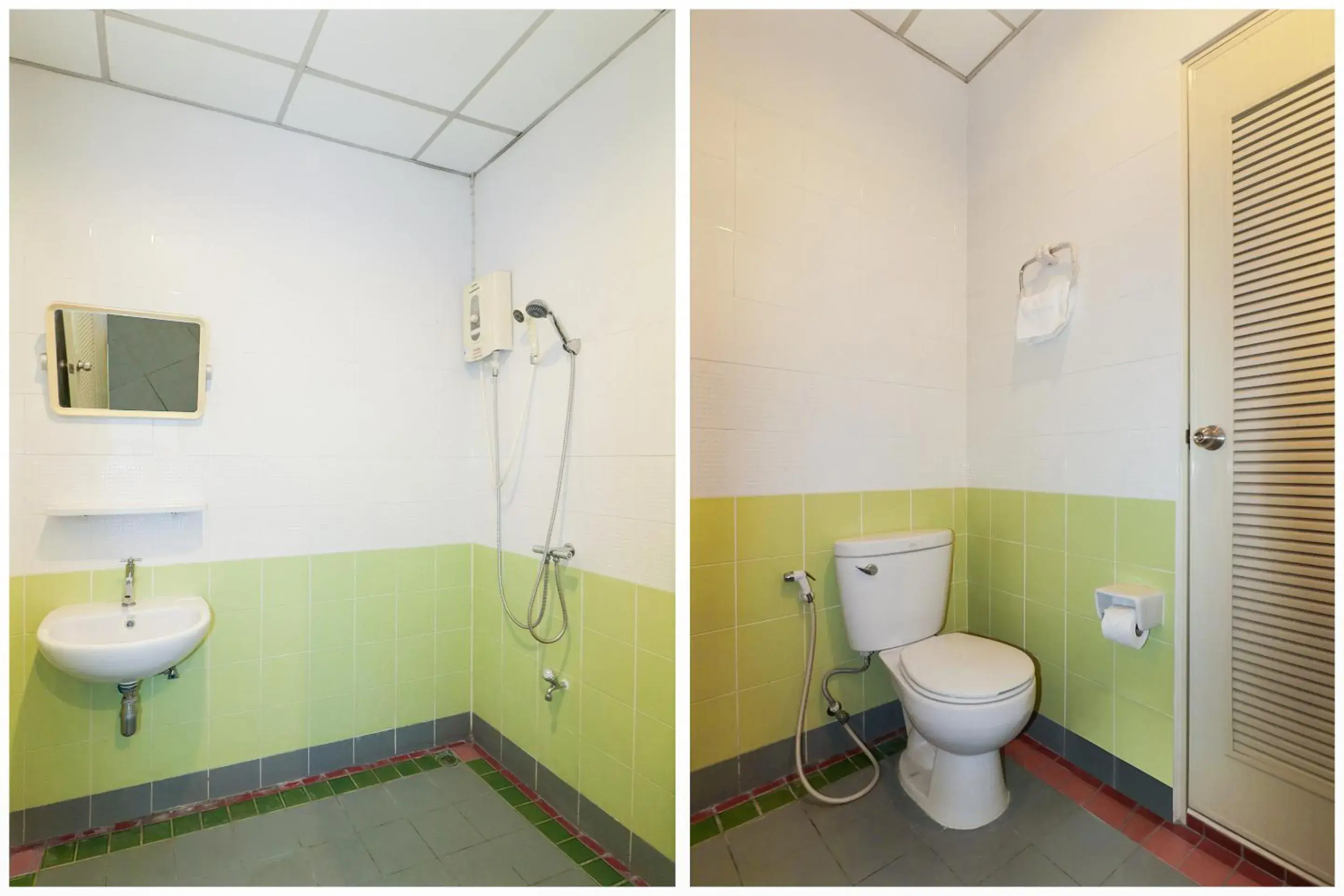 Bathroom in Super OYO 117 King One Suvarnabhumi
