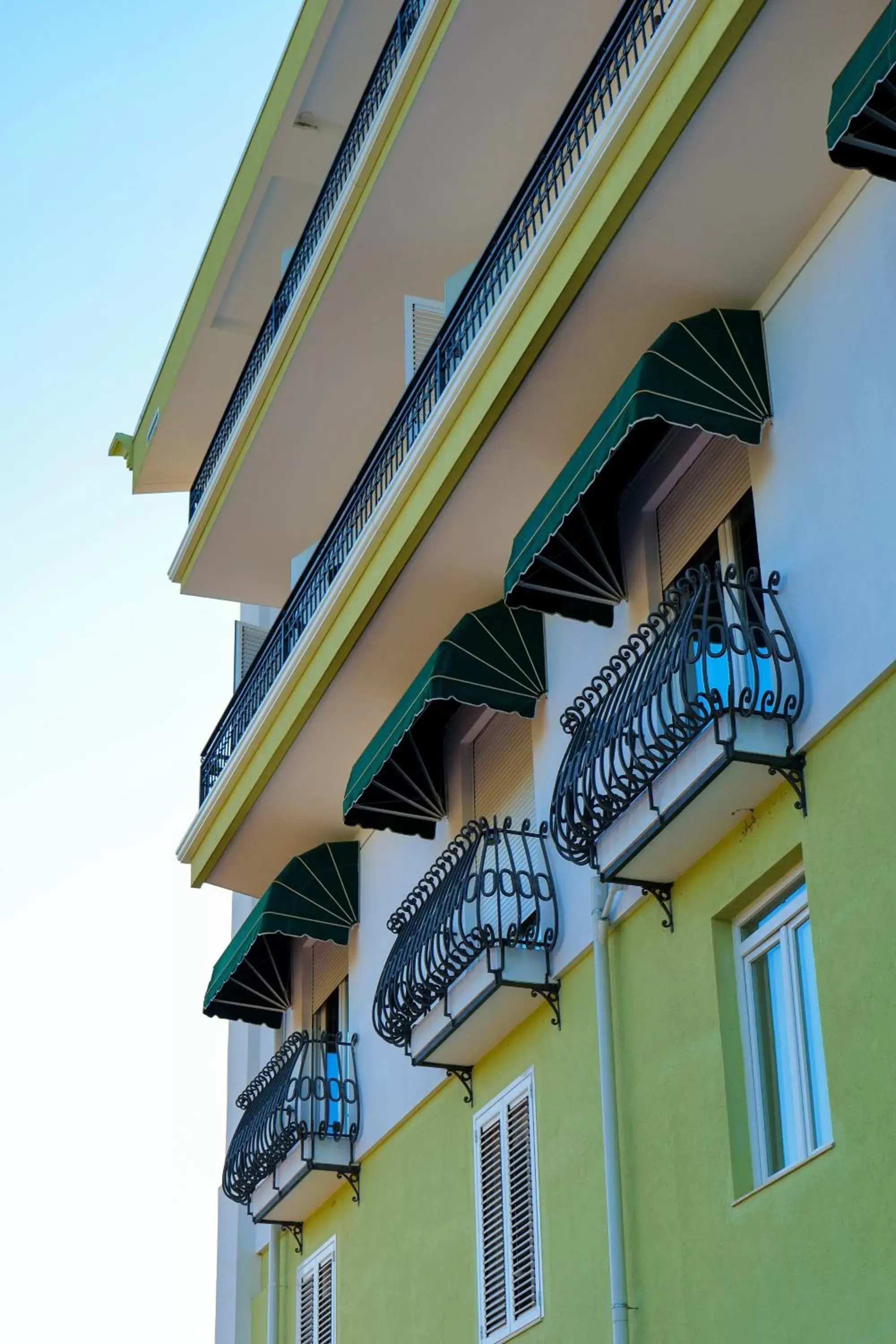 Balcony/Terrace, Property Building in LORD Hotel Tirana