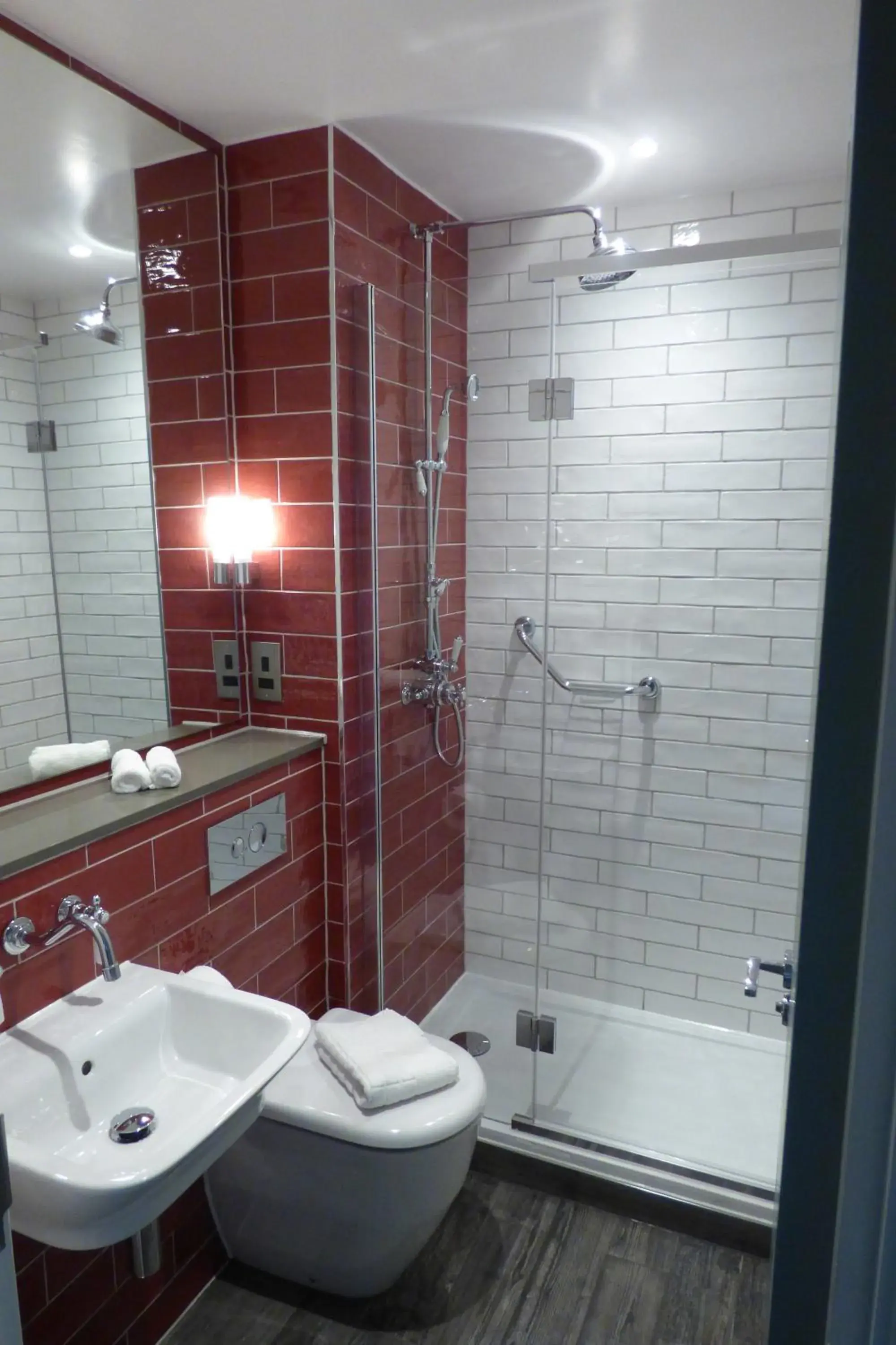 Bathroom in Hallgarth Manor House