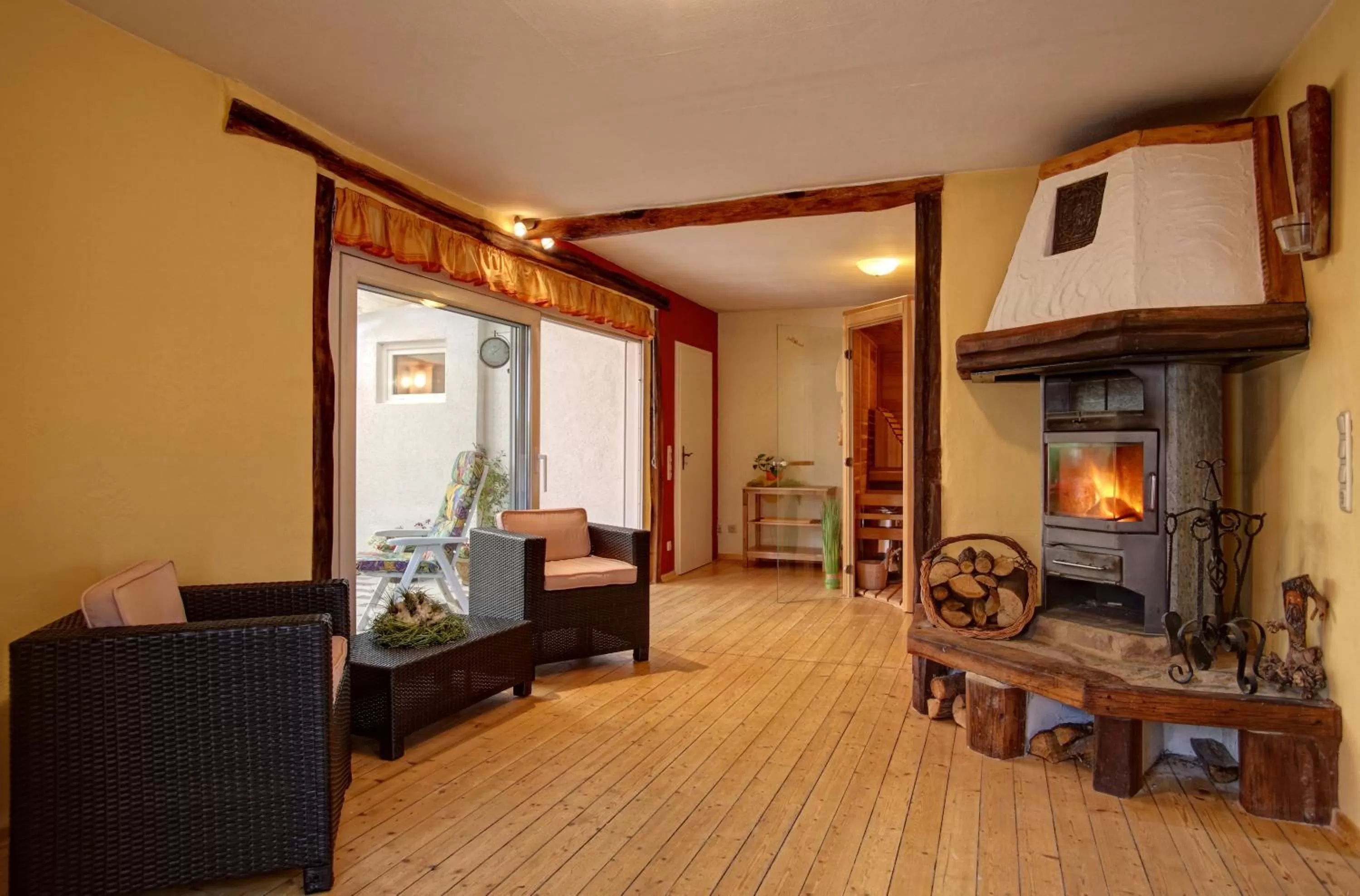 Spa and wellness centre/facilities in Land-gut-Hotel BurgBlick