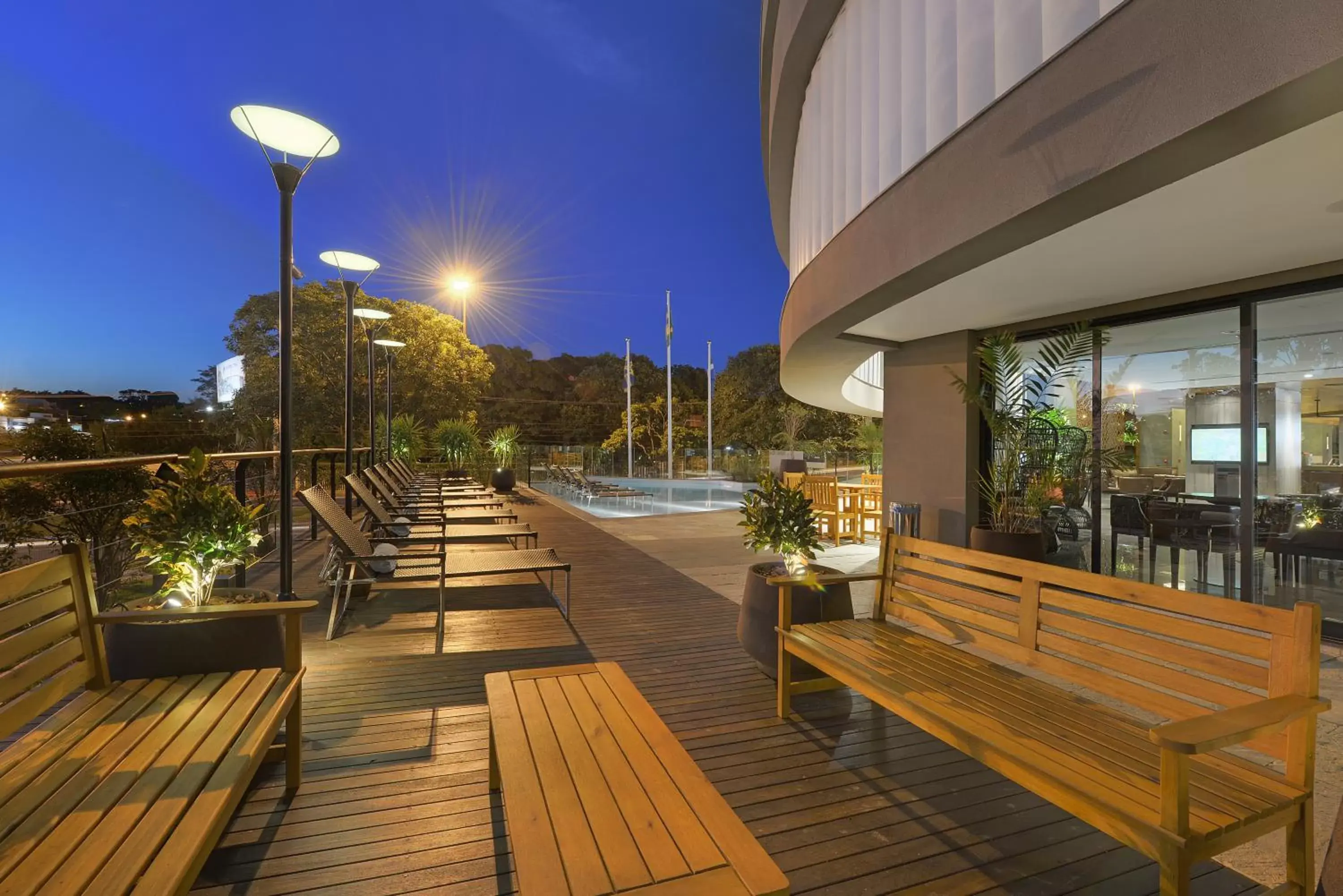 Balcony/Terrace in Deville Prime Campo Grande