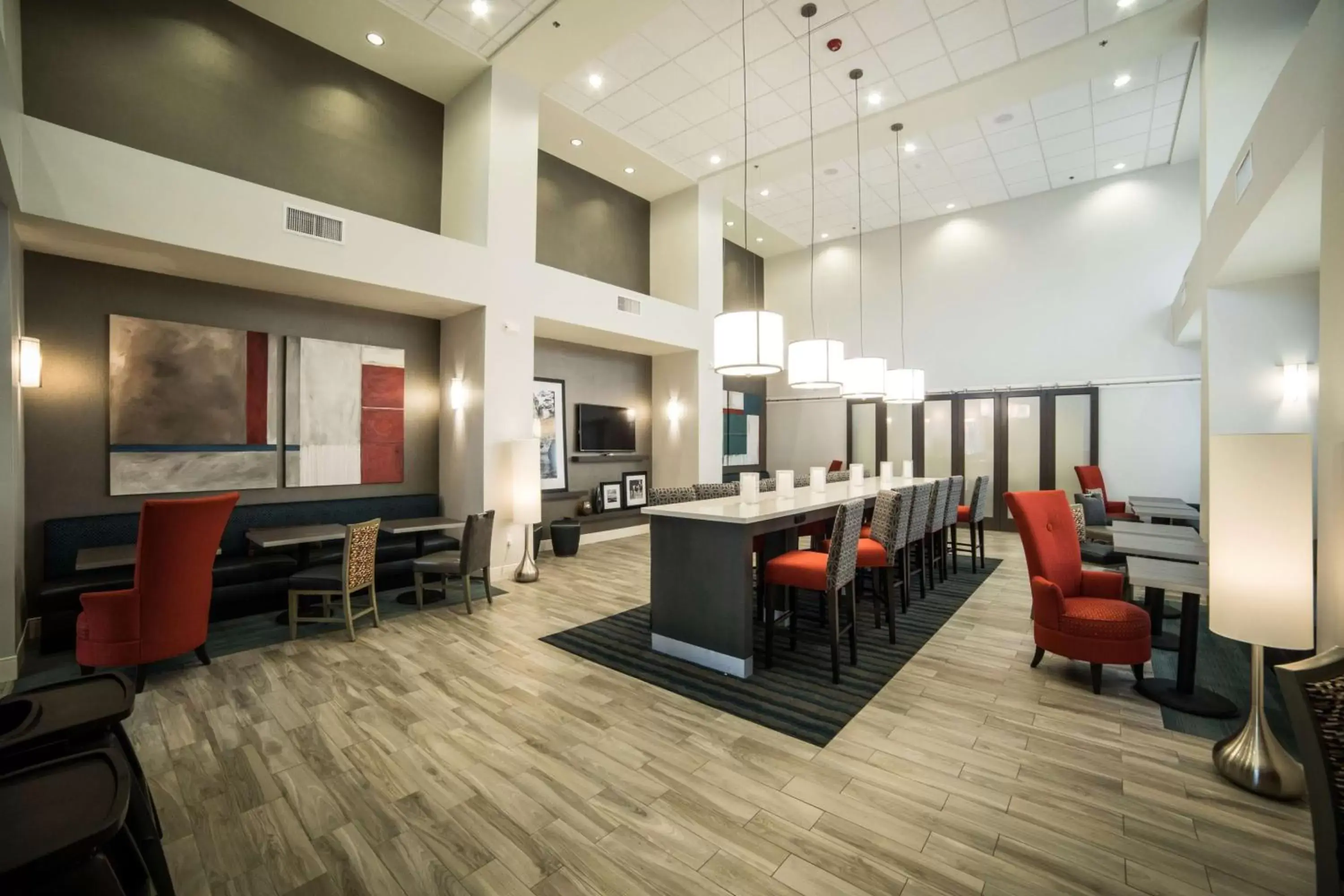 Lobby or reception in Hampton Inn & Suites Tempe/Phoenix Airport, Az