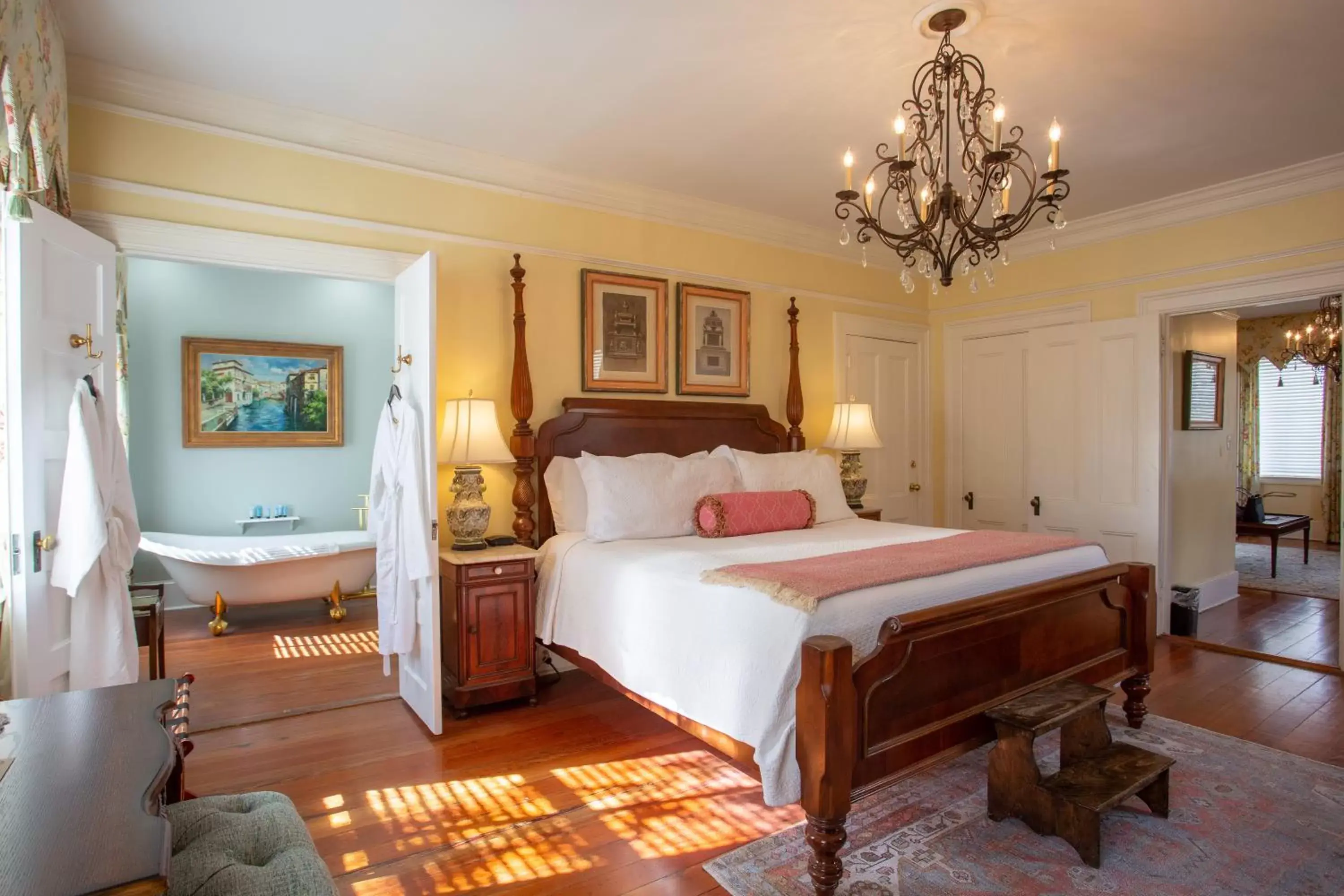 Bedroom, Bed in The Gastonian, Historic Inns of Savannah Collection