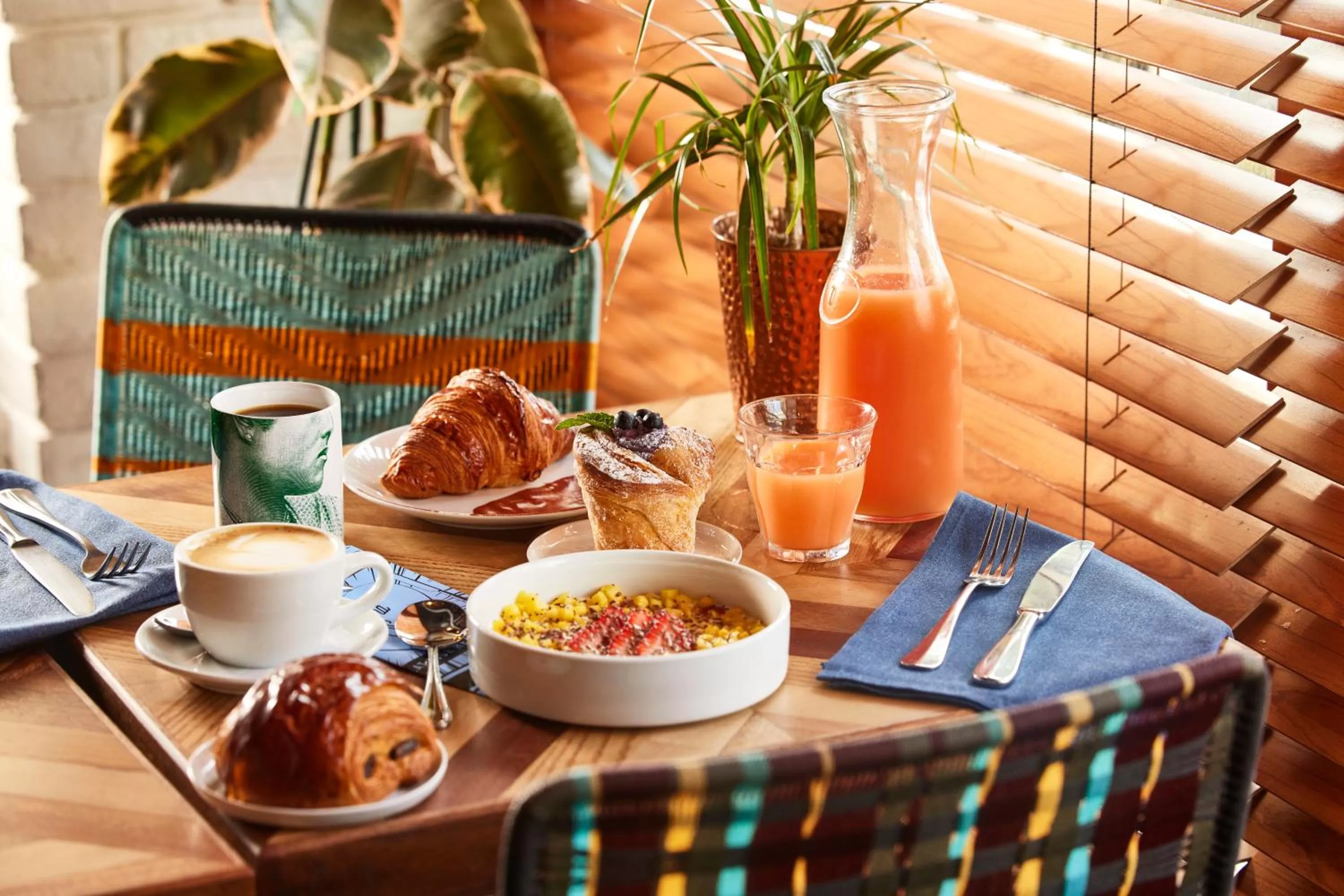 Food close-up in Mama Shelter Los Angeles